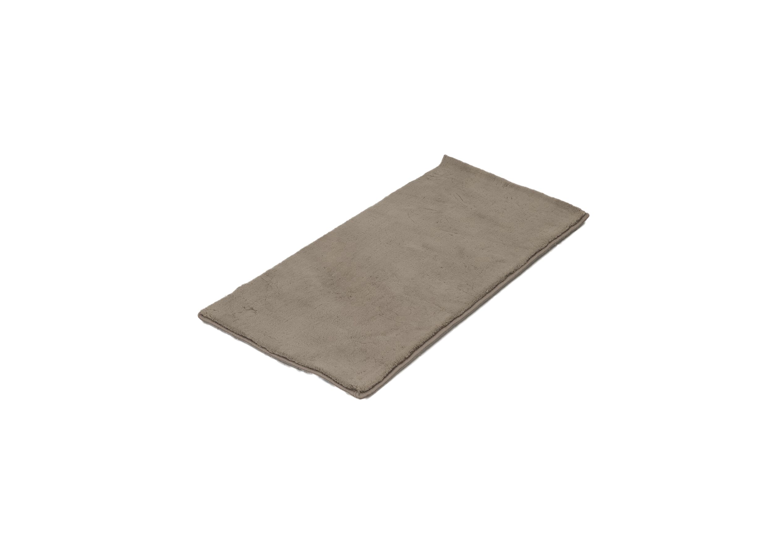 Plus Important - Tapis Elissa 70x140cm - fibre de polyester - taupe