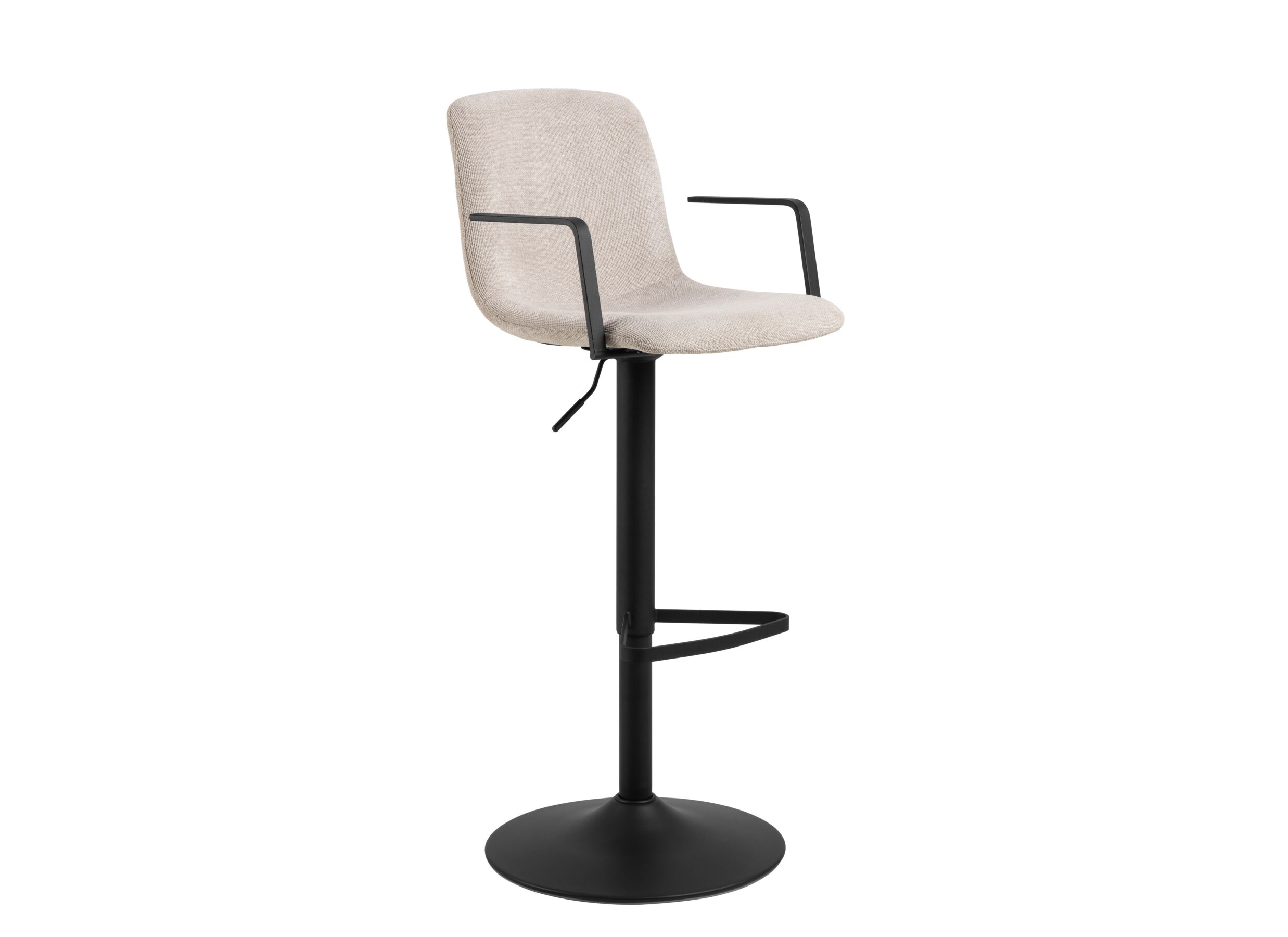 Aperçu - Chaise de bar HA63cm - tissu - beige