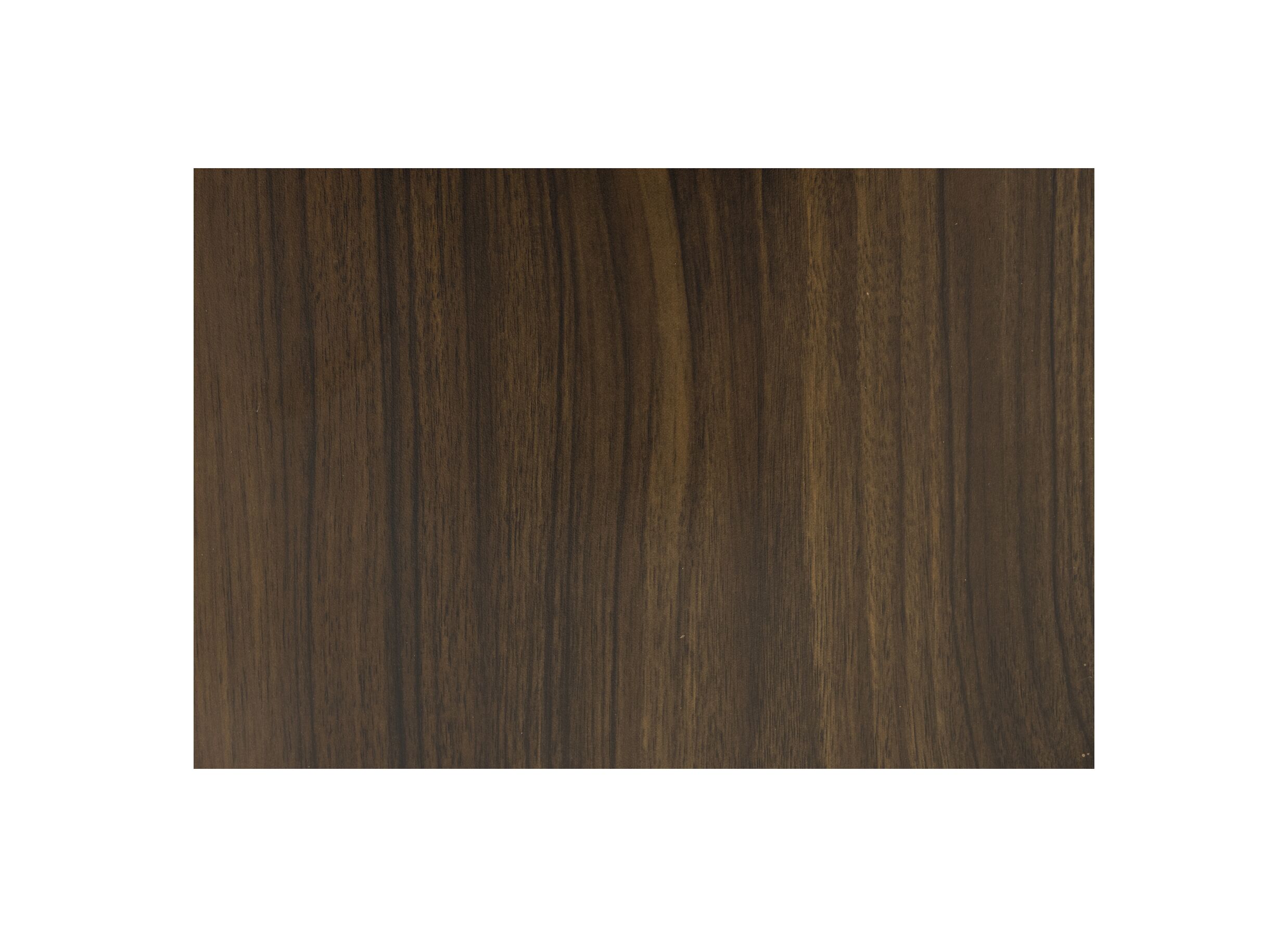 Kleurstaal - Wandtafel Jackson 100x35cm - MDF - walnoot