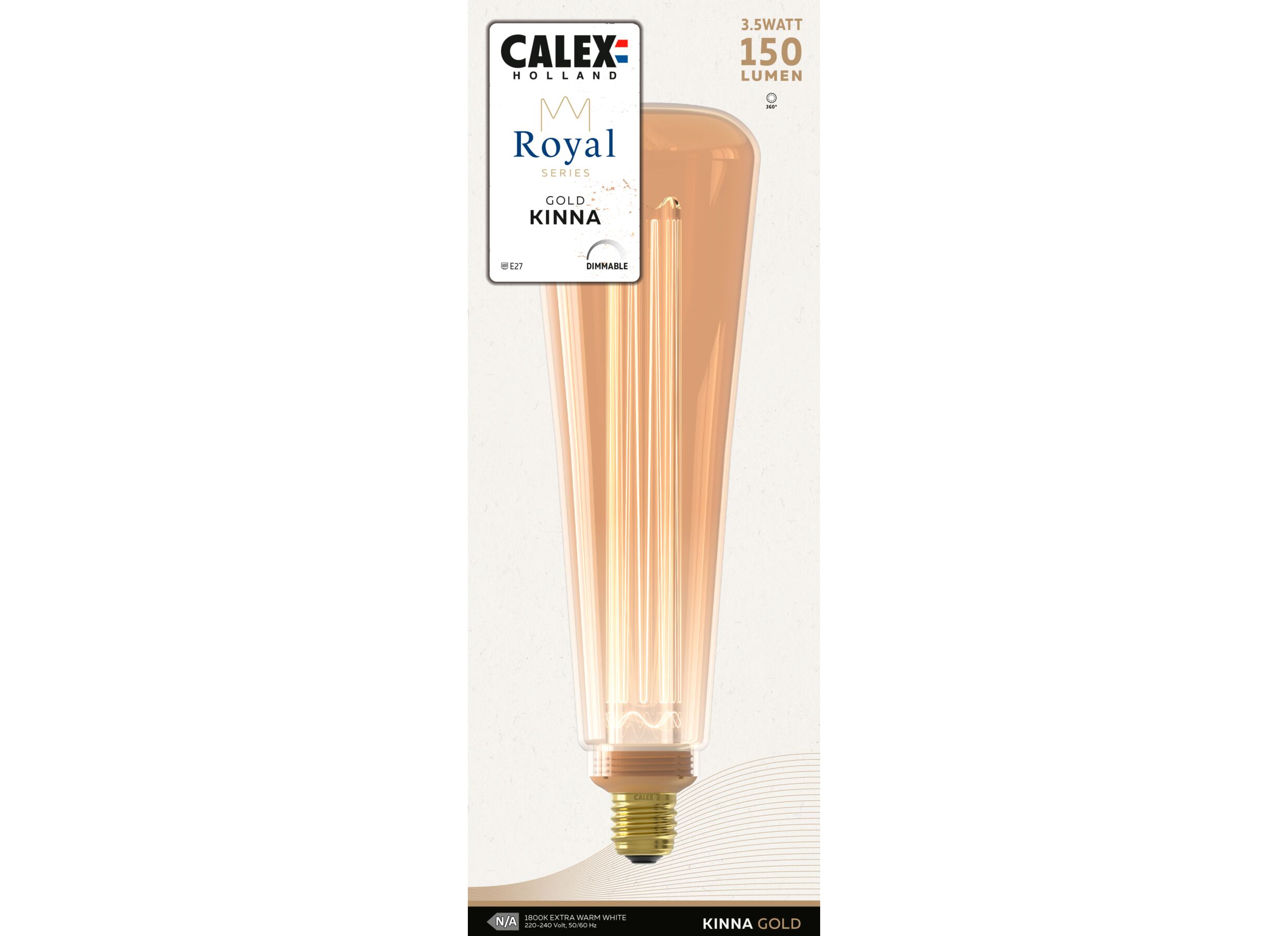 Detail - Ampoule LED Royal Kinna 3,5W E27