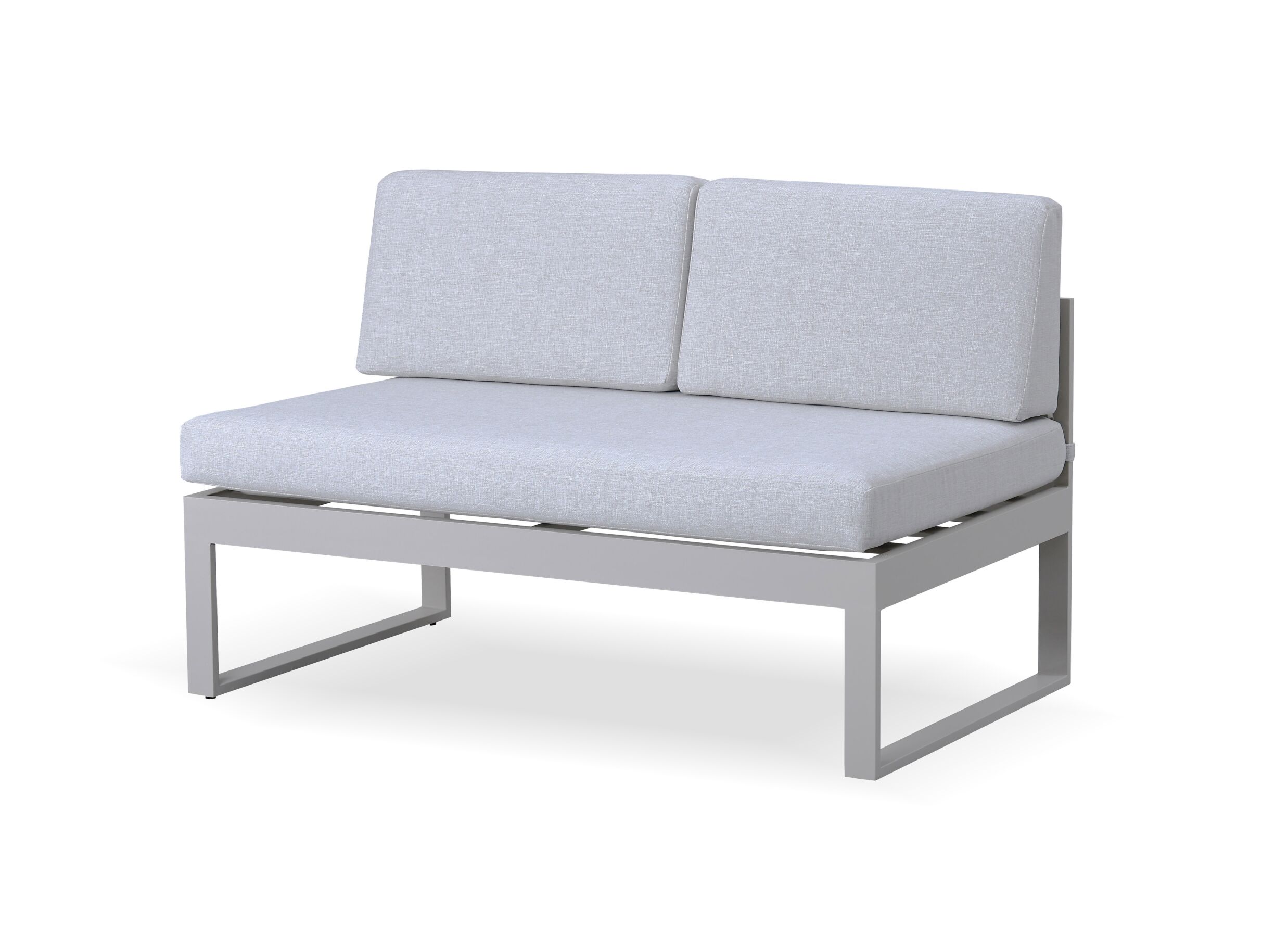 Aperçu - Salon lounge Tonale aluminium polywood - greige