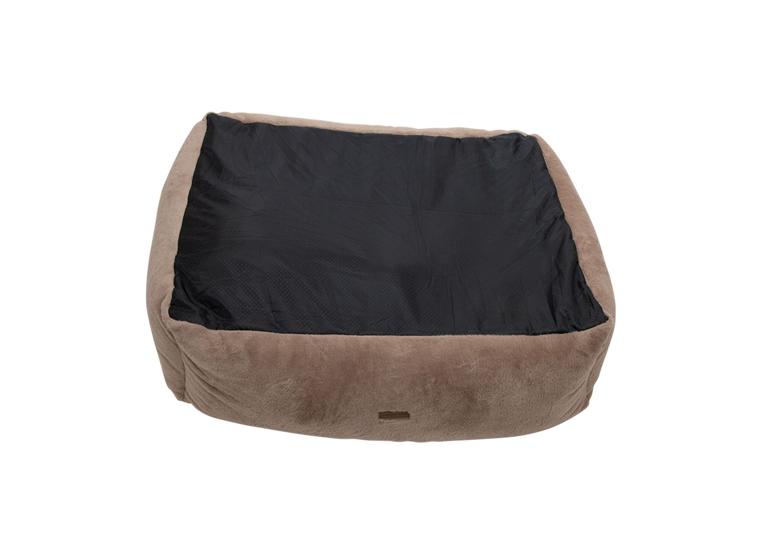 Aperçu - Panier pour chien Champs elysees L 95x75x30cm - tissu - moka