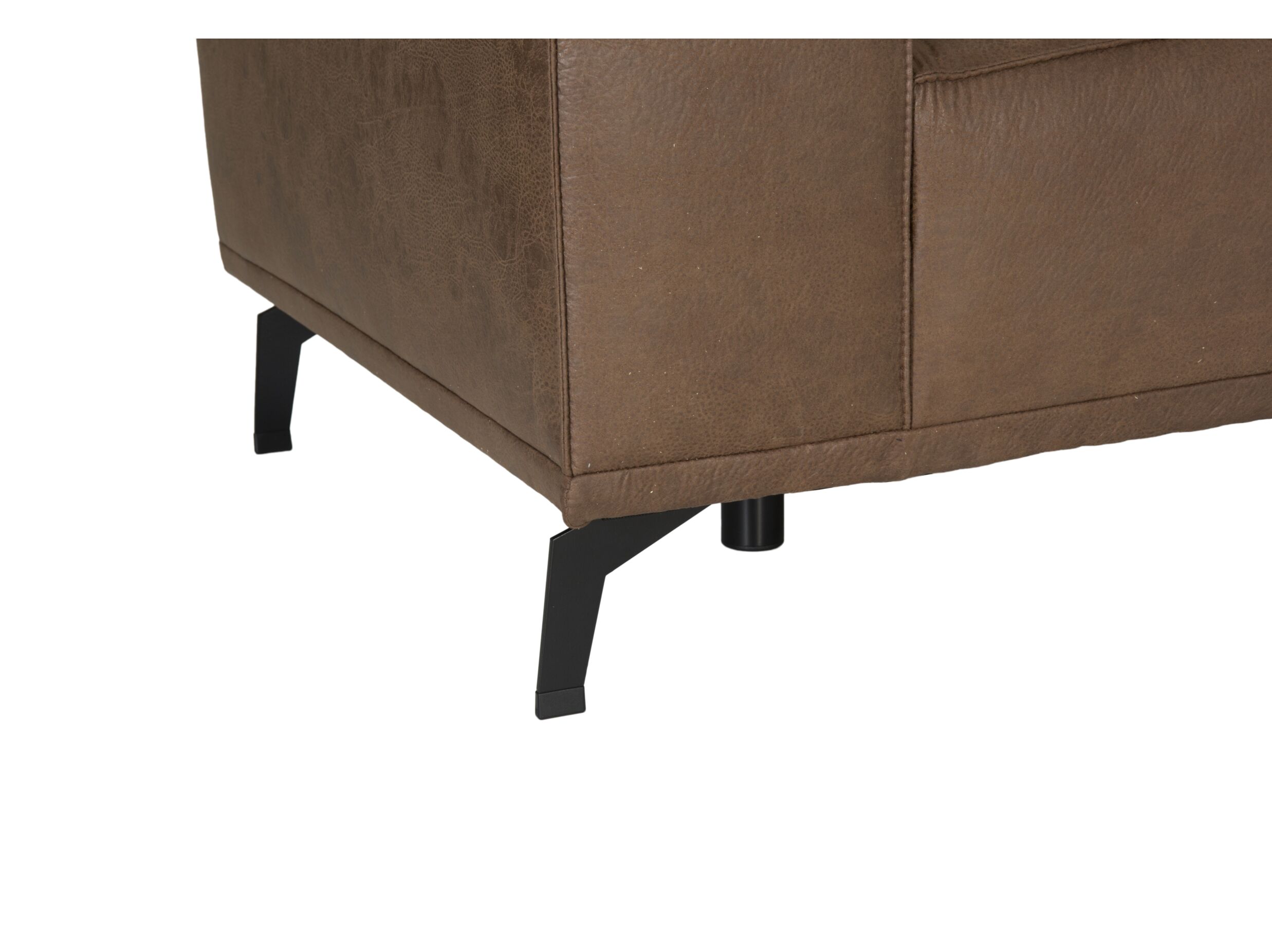 Zetel Nevada 2,5-zit - stof - bruin
