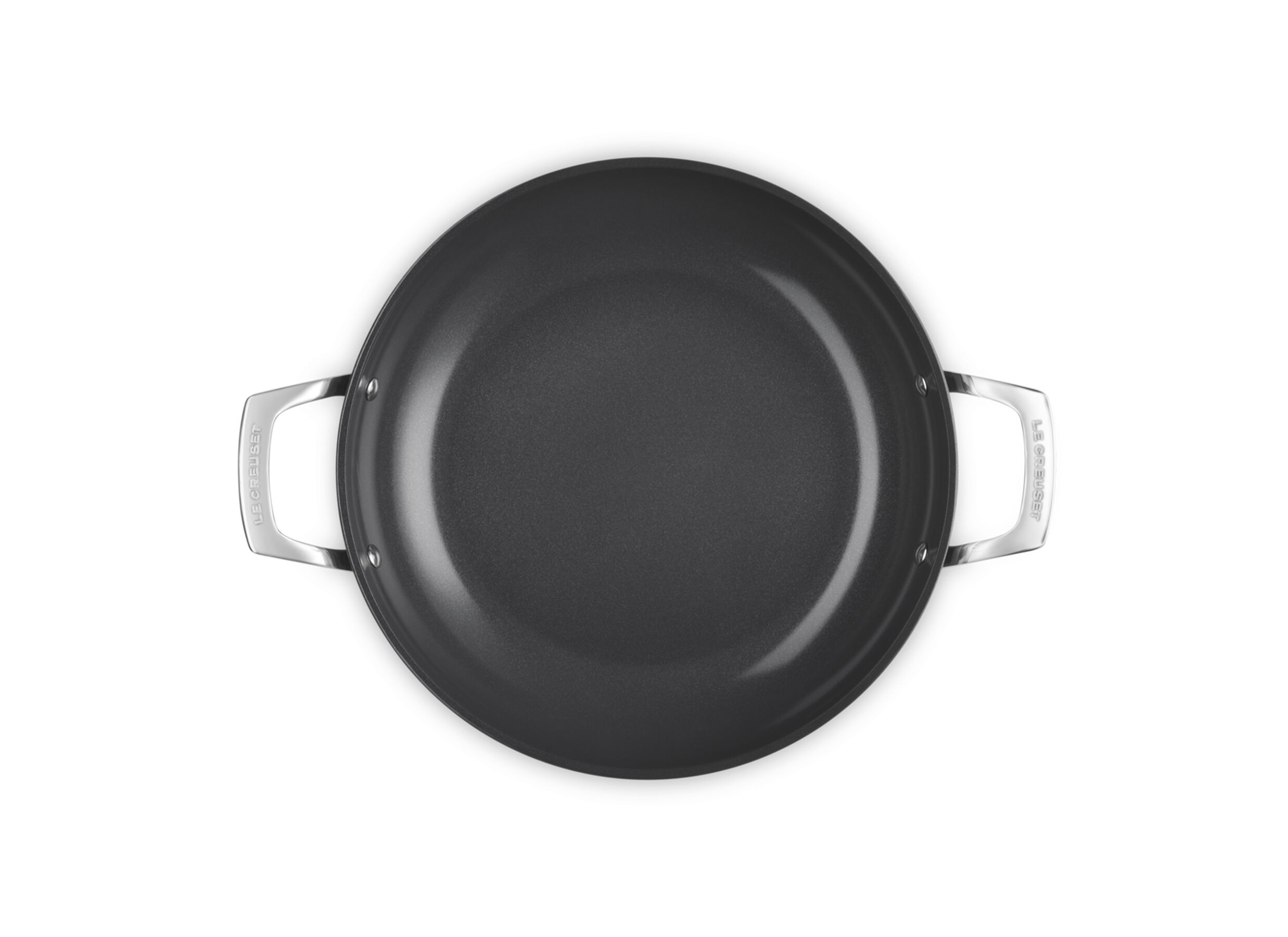 Aperçu - Sauteuse Le Creuset Provençaal avec couverture Ø30cm - aluminium - noir