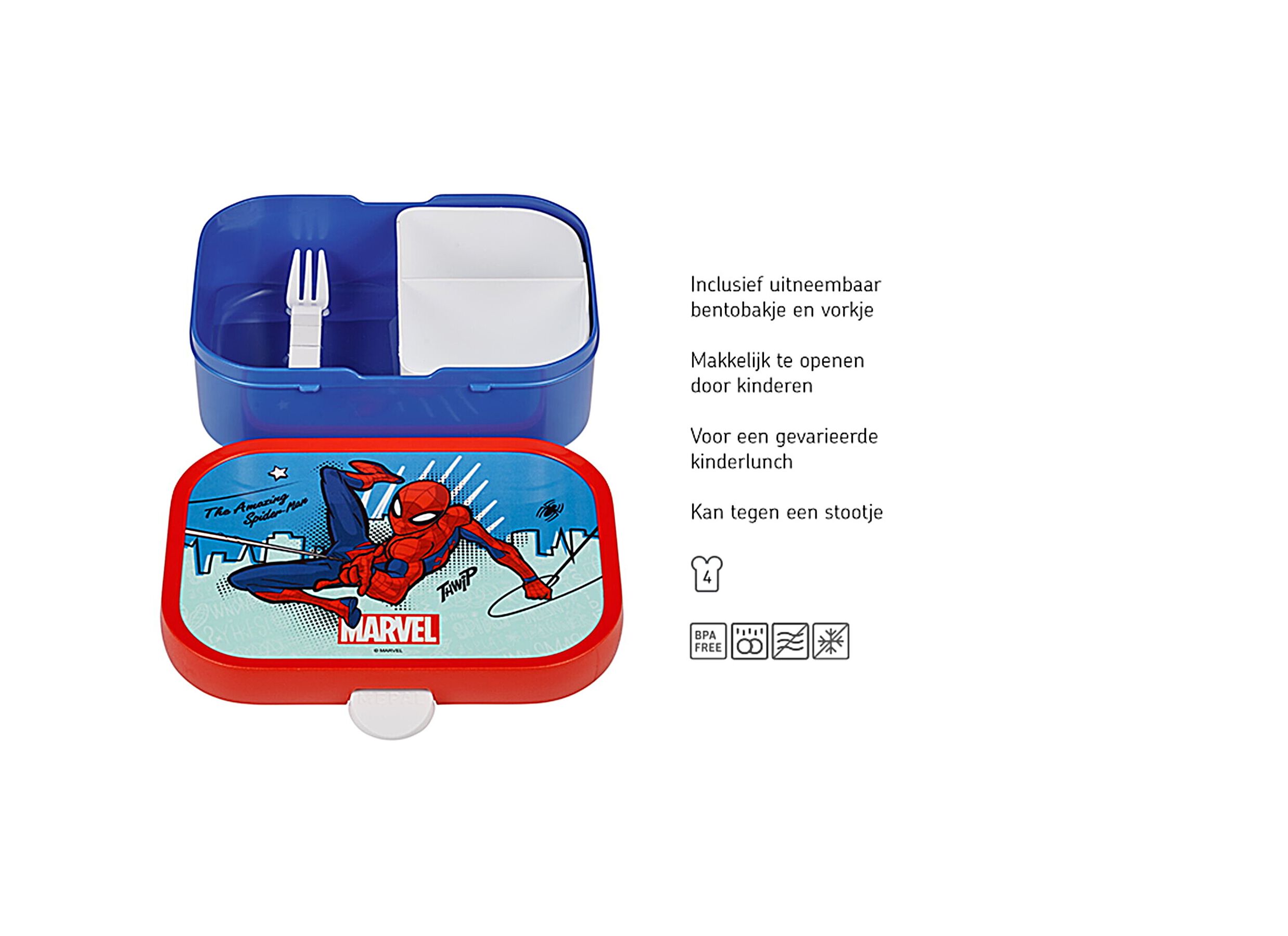 Aperçu - Boite à tartines Campus 0,75L spiderman