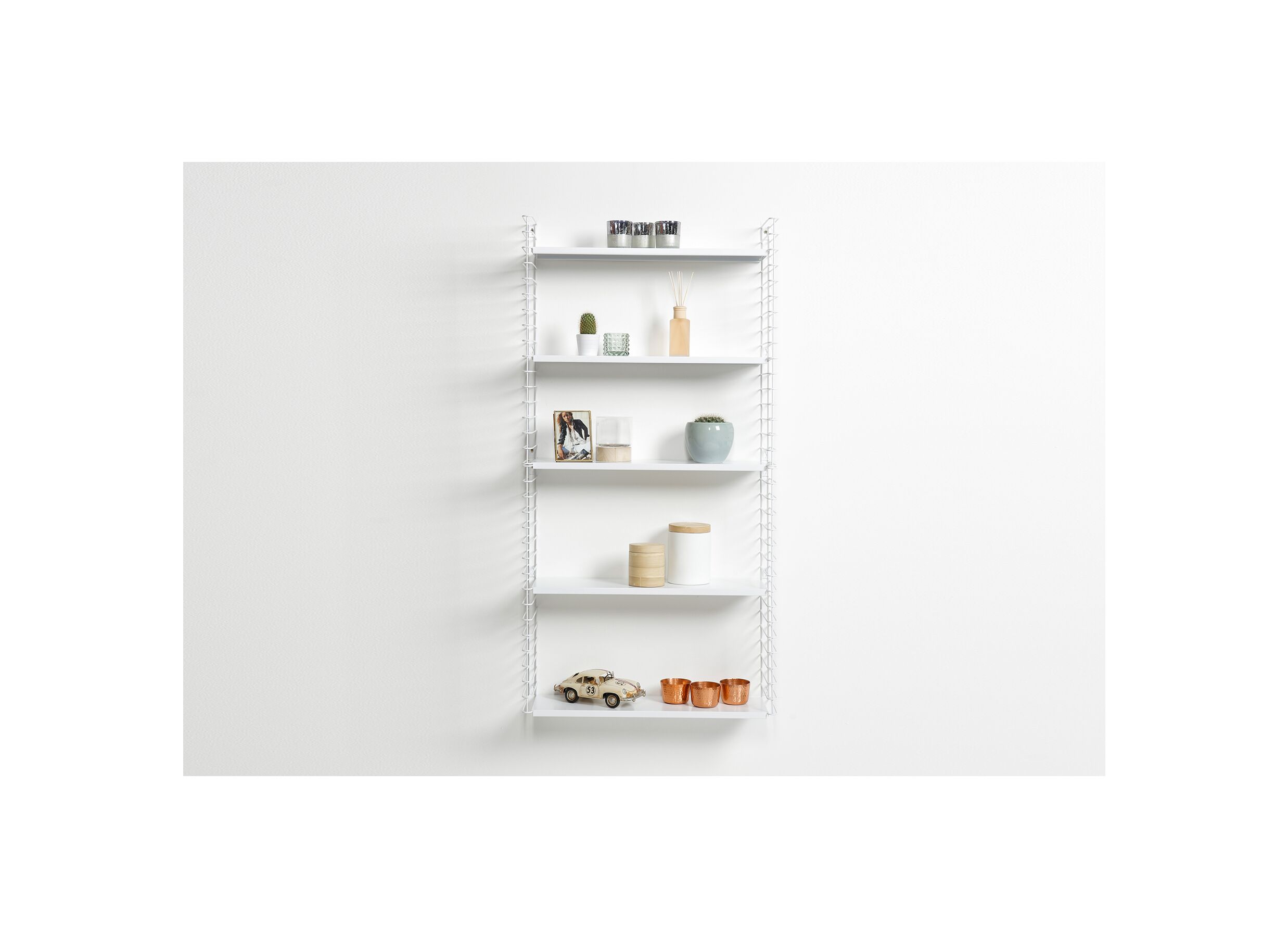 Étagère murale Tomado 70x21x68cm blanc