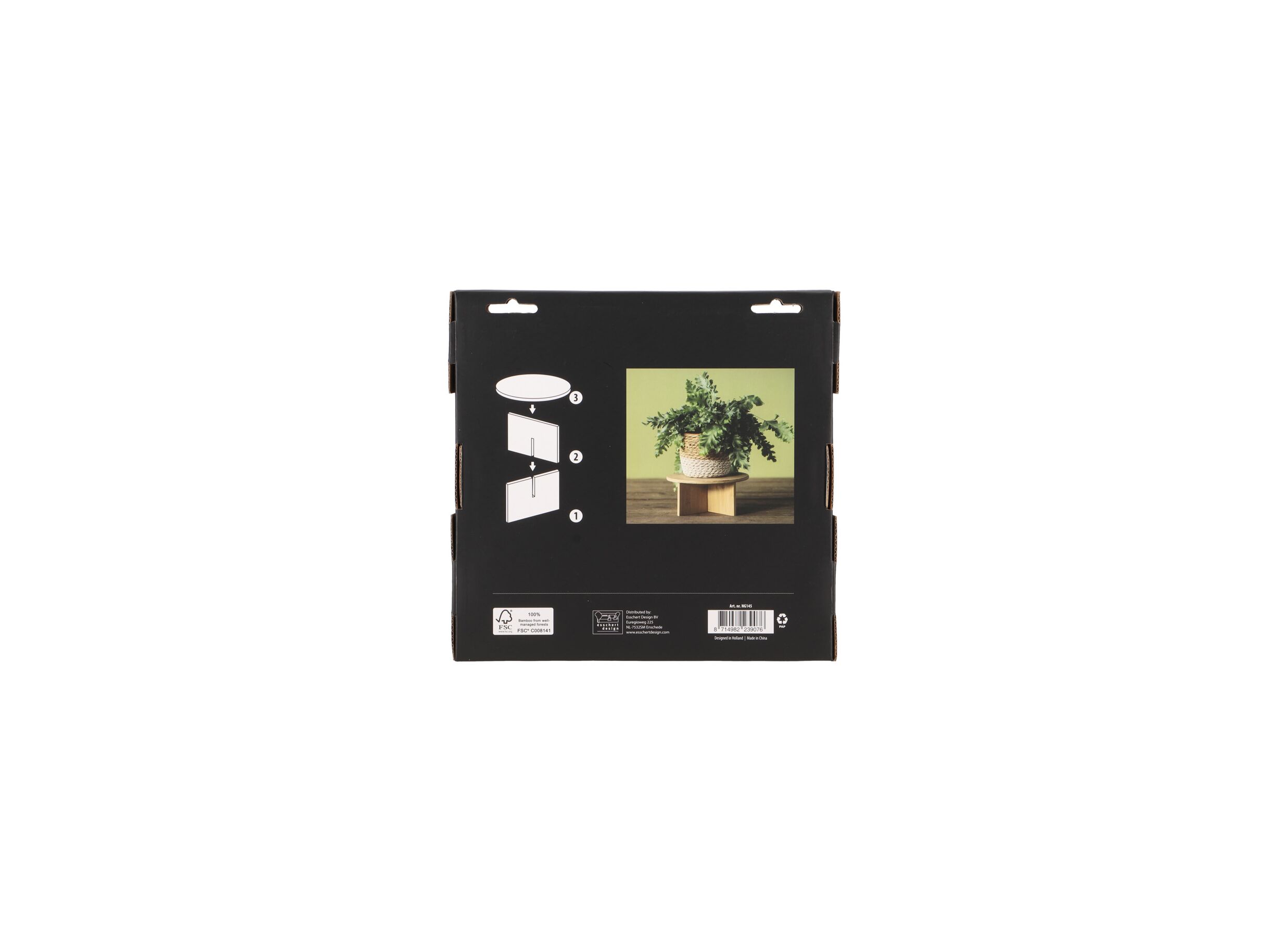 Aperçu - Support des plantes Medium H11cm bambou naturel