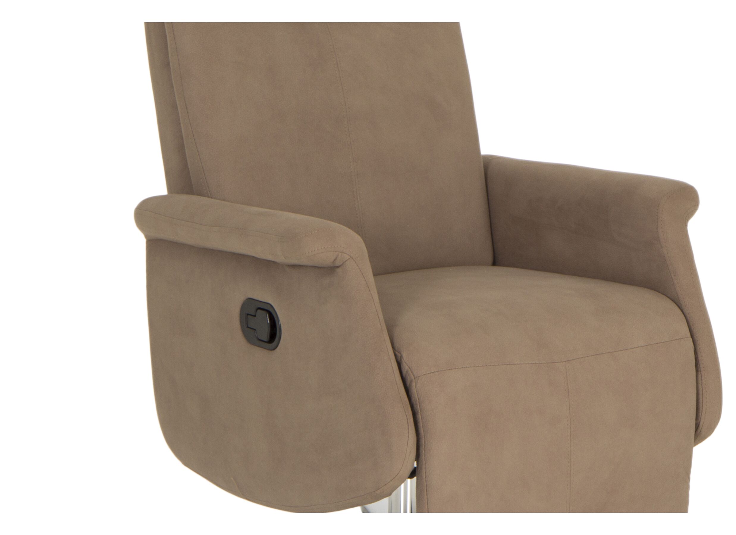 Relaxzetel Camacho stof - lichtbruin