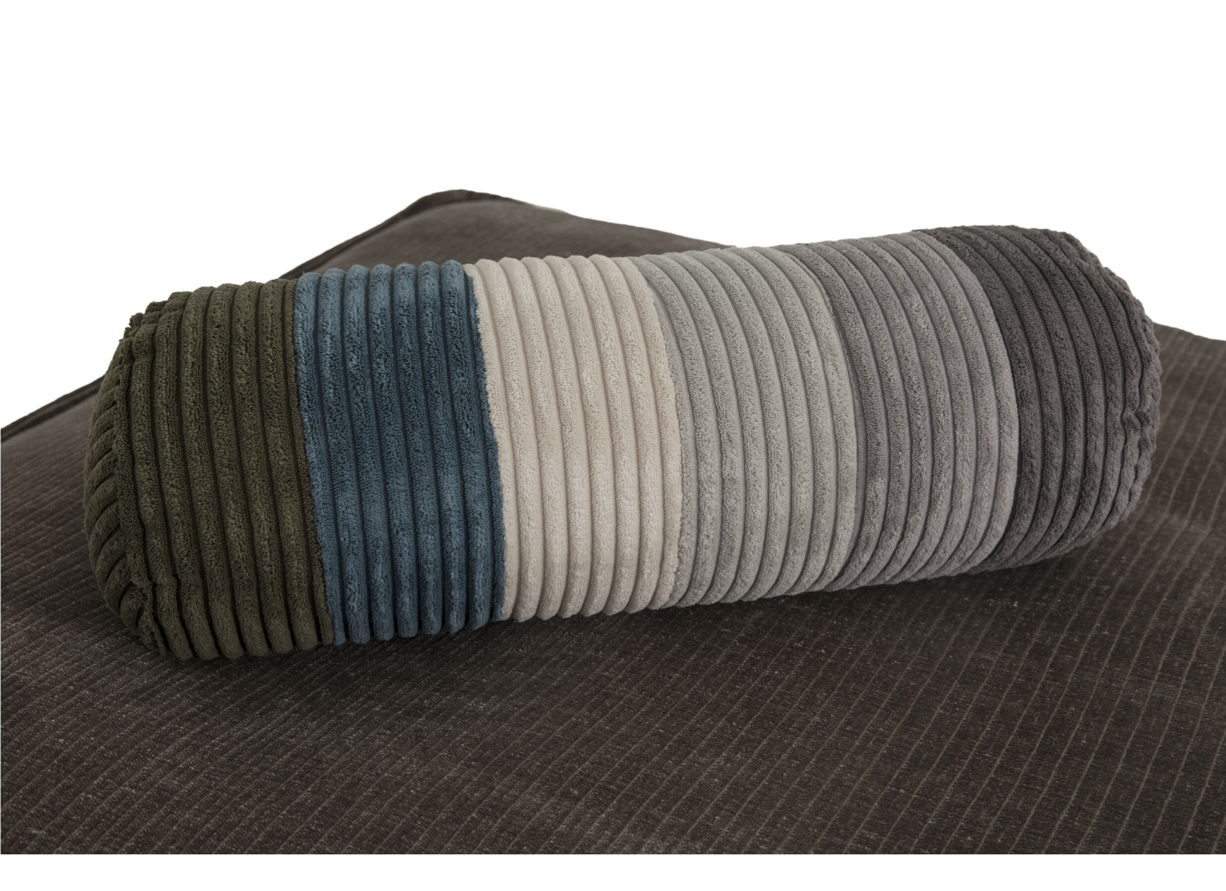 Poef Marlon 105x105cm stof bruin