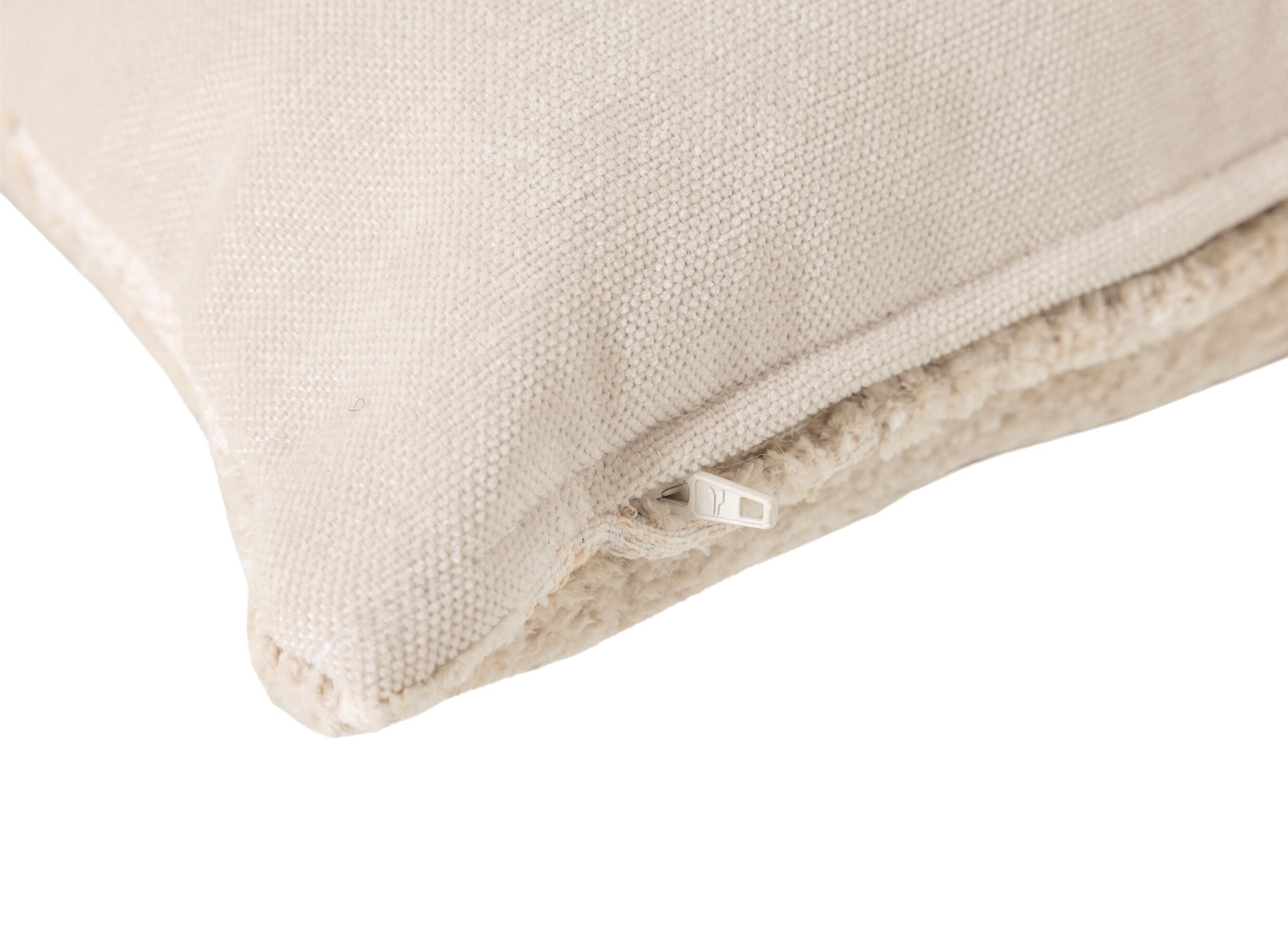 Detail - Coussin Beau 45x45cm - tissu - naturel