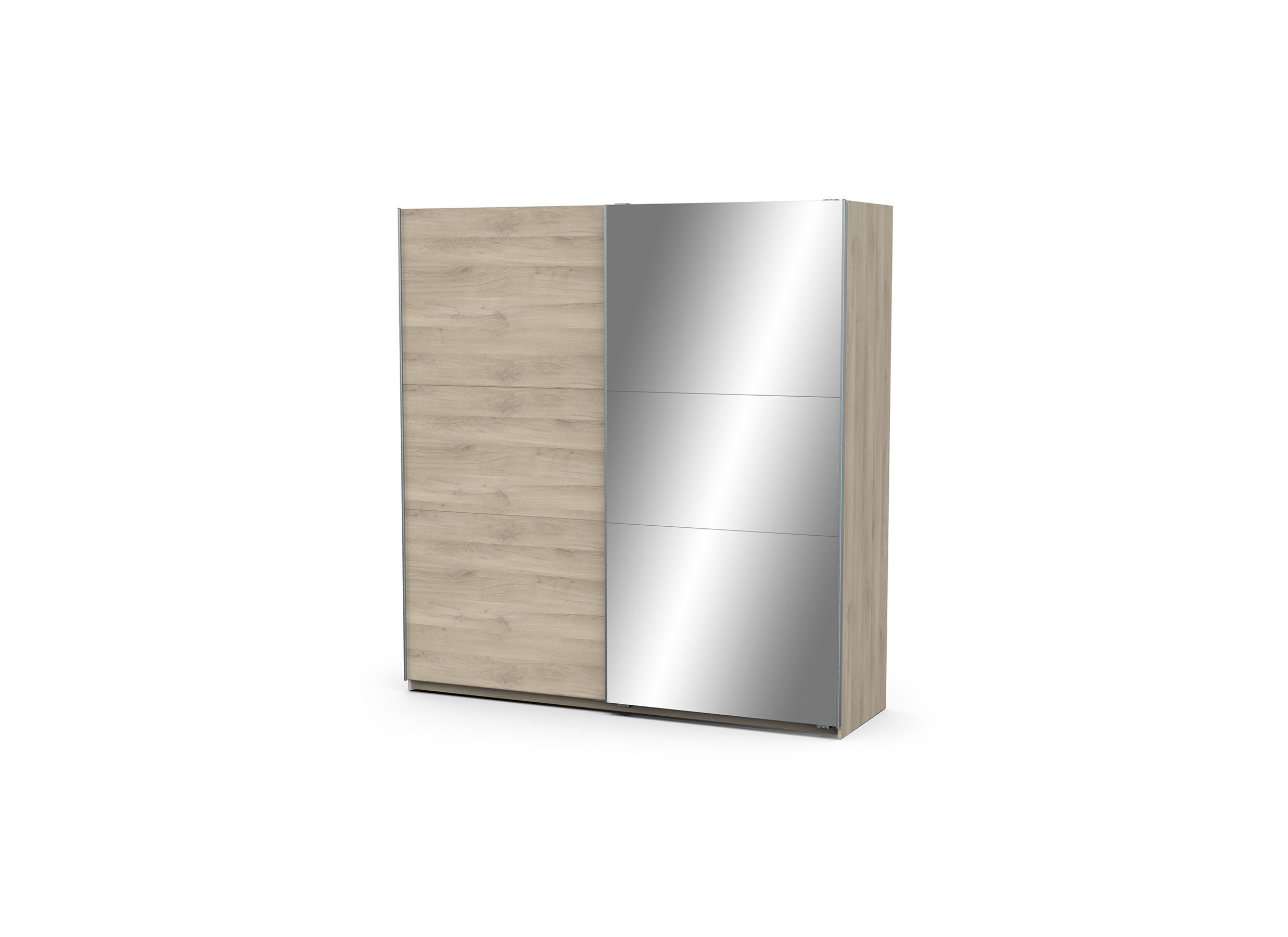 Armoire à portes coulissantes Ghost 195cm - décor - chêne de kronberg
