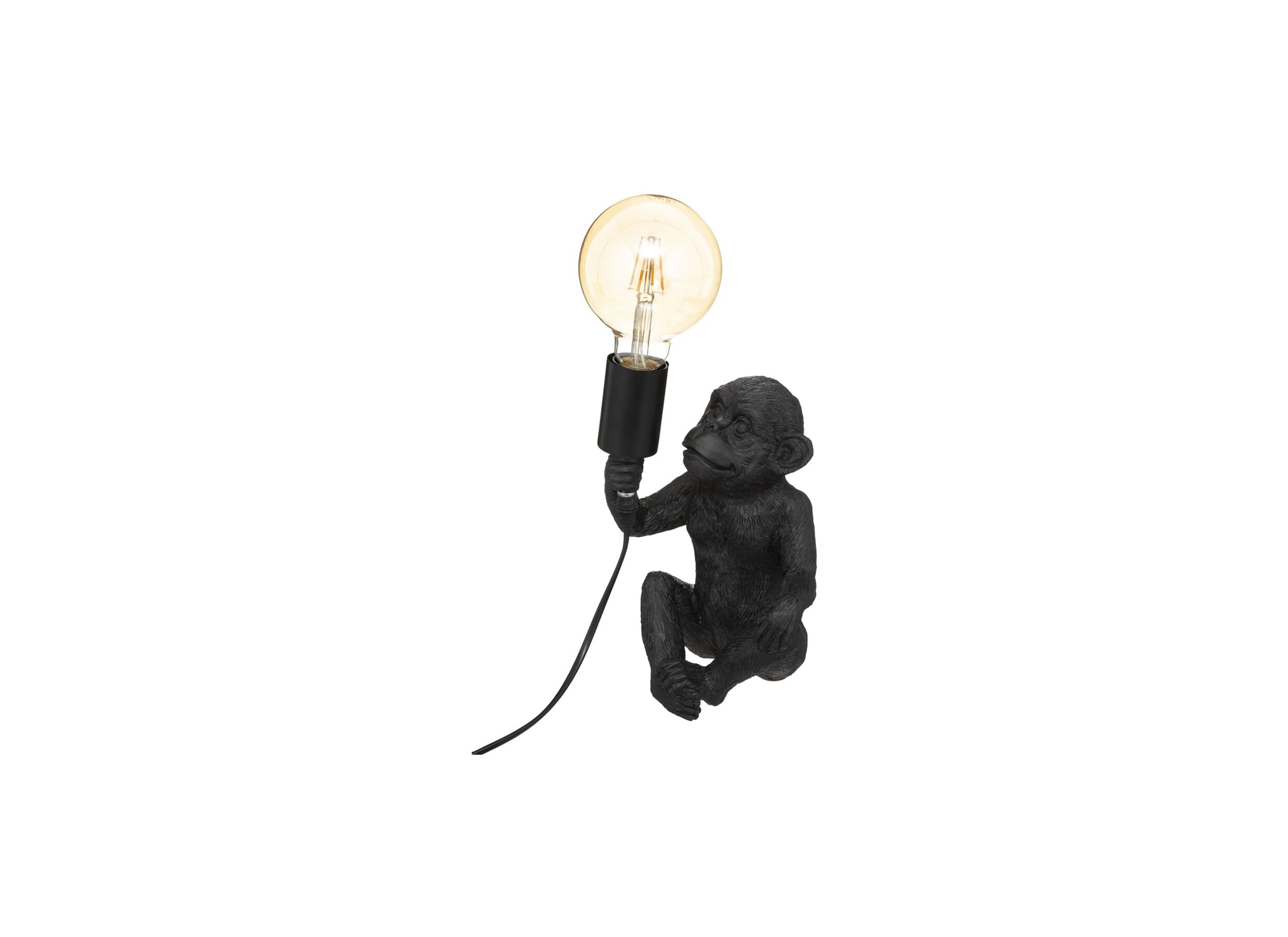 Lampe de table Singe E27 H24 - Lampe de table Singe E27 H24,5cm