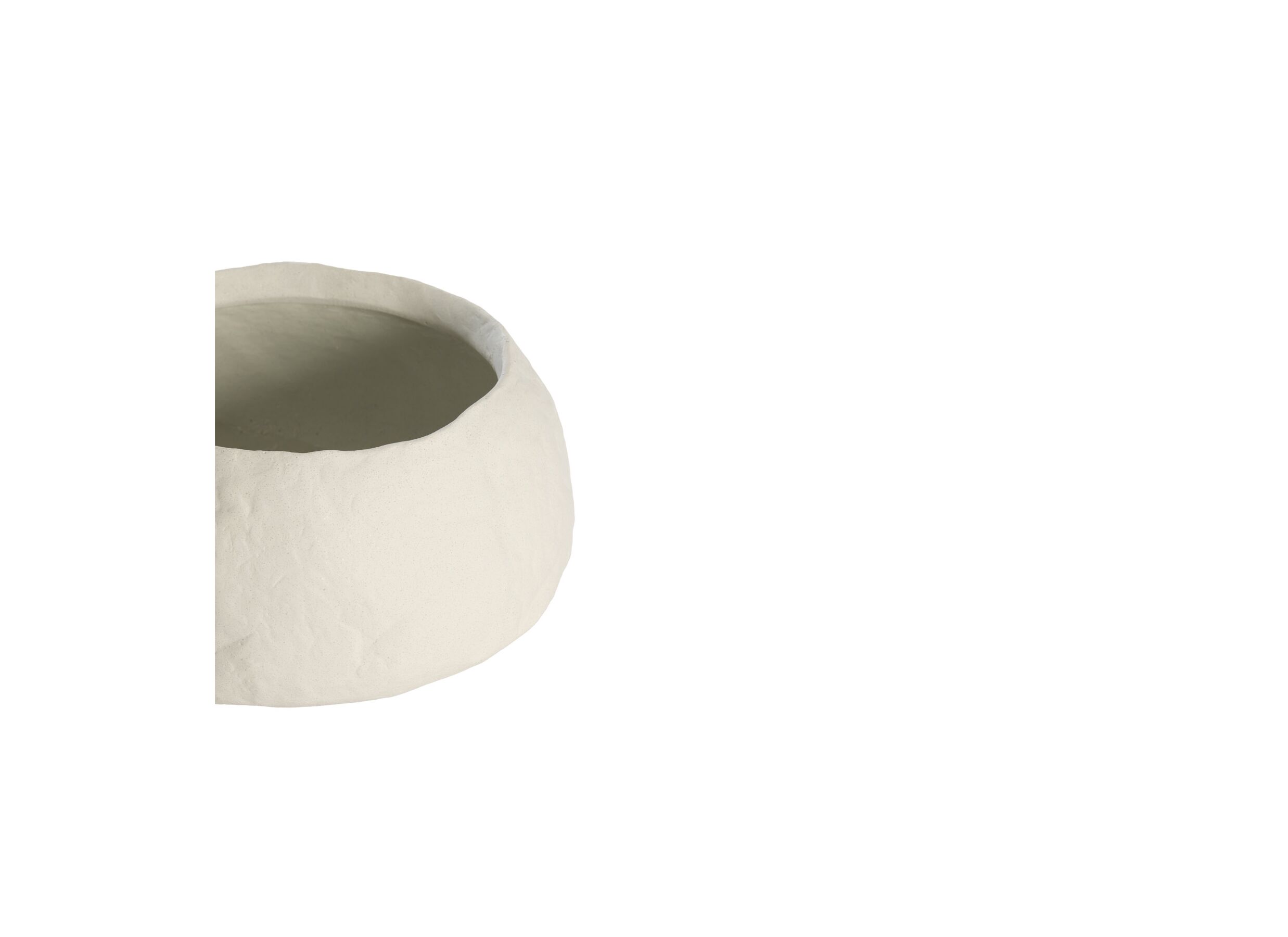 Detail - Vase Tingri H21cm - pierre - crème