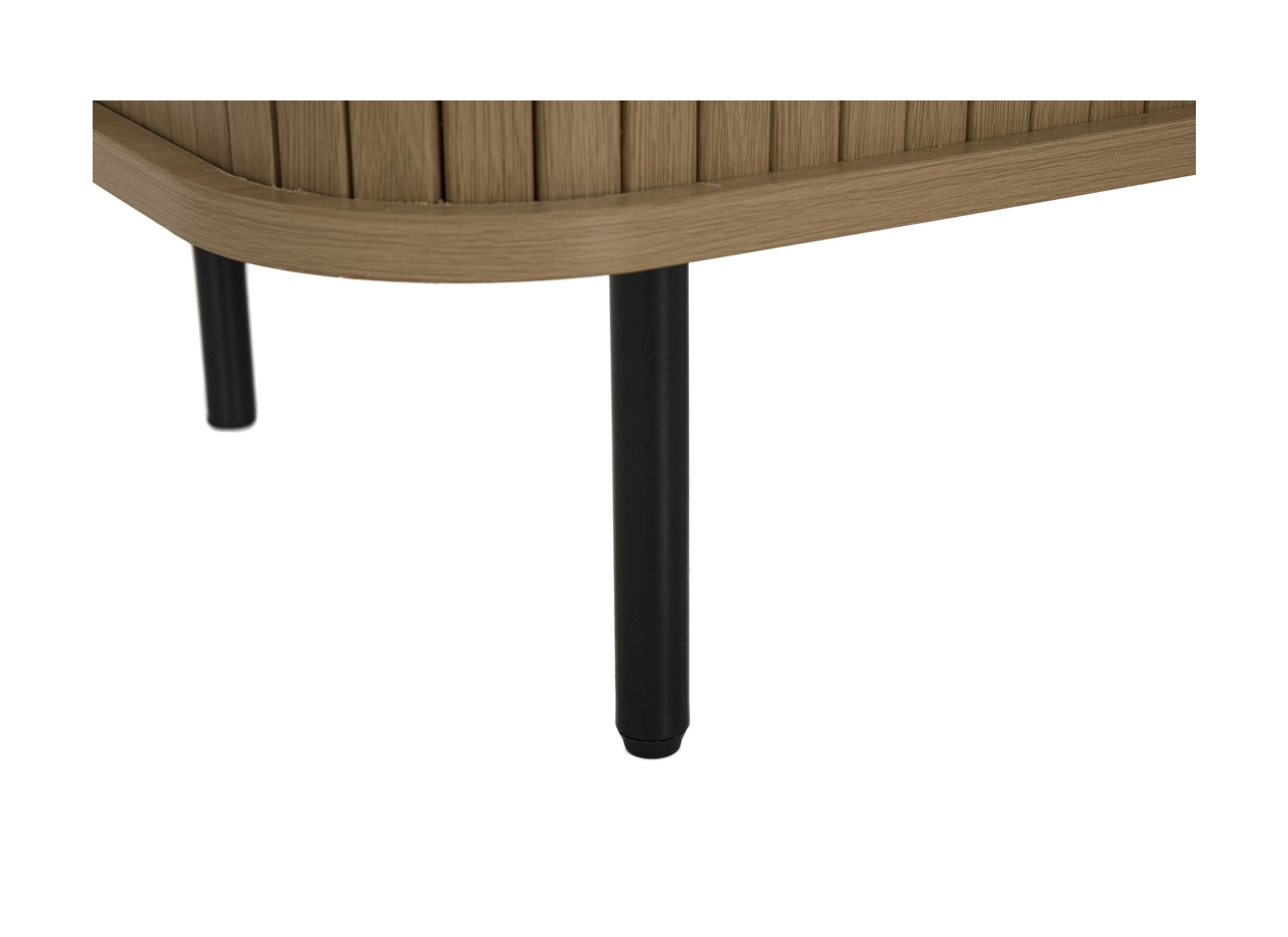 Detail - Meuble TV Kajsa 56B 160x40x45cm - mélamine - chêne