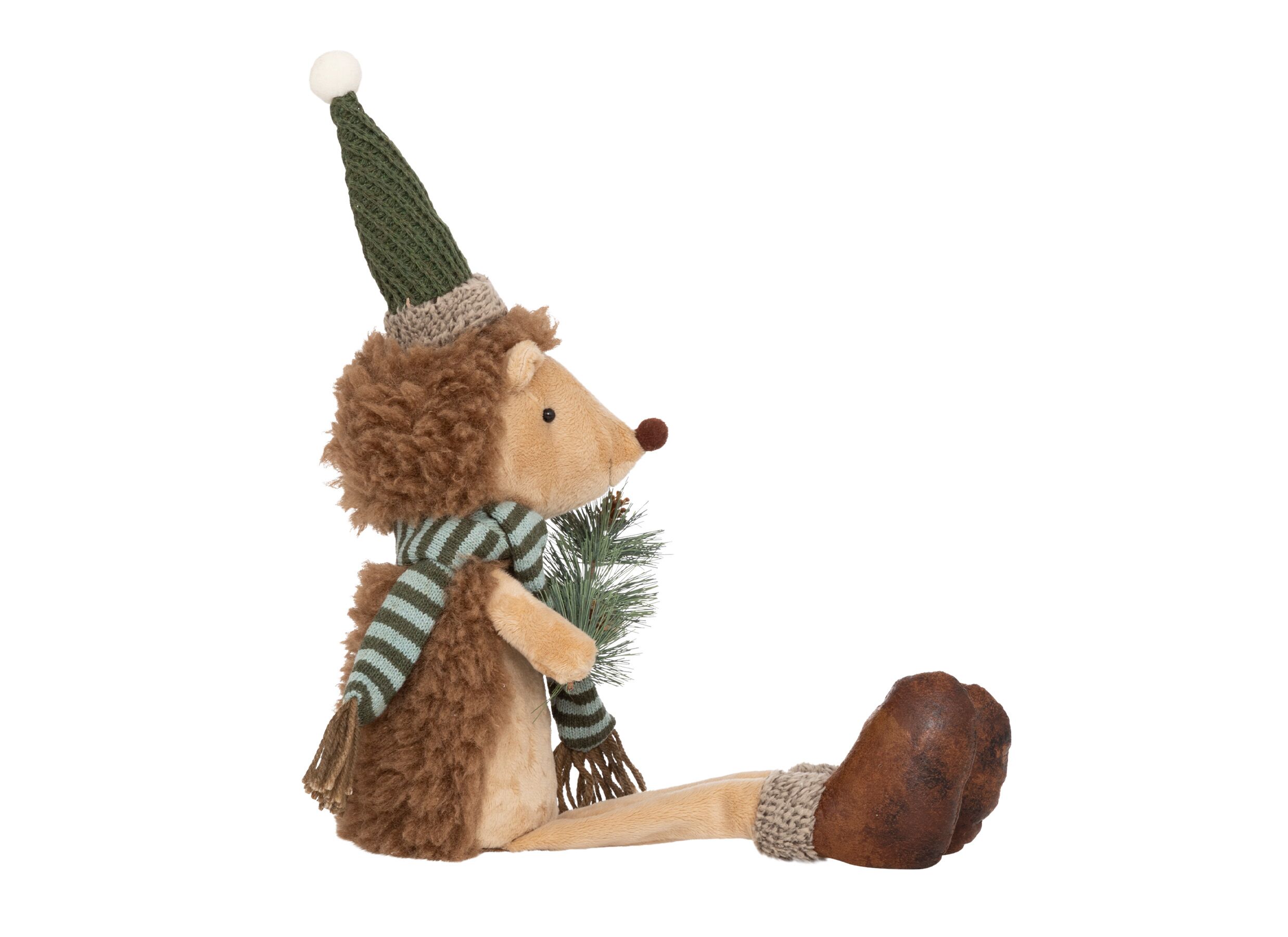 Overzichtsfoto - Herfstdecoratie Egel H50cm - stof - multicolor