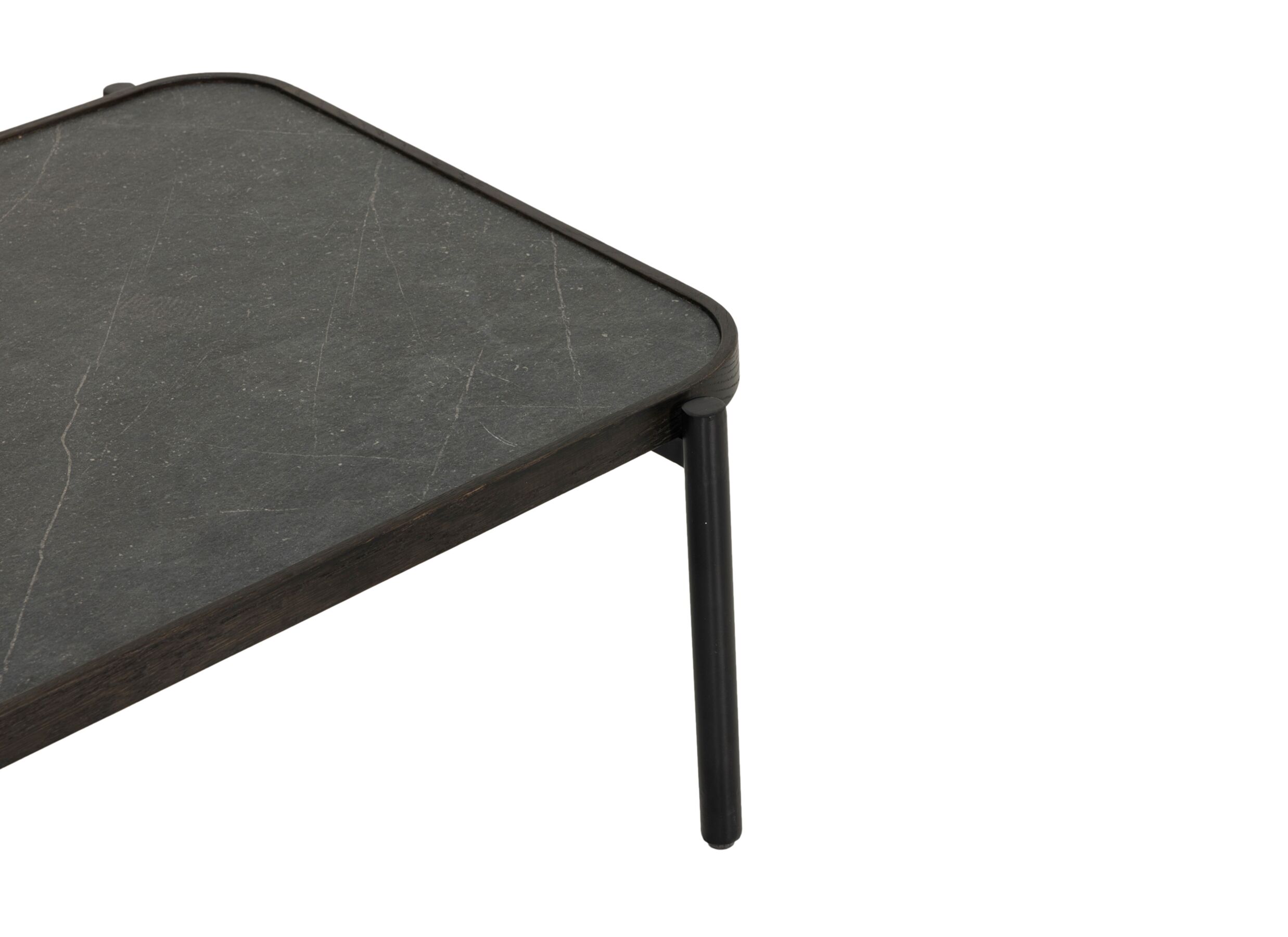 Detailfoto - Salontafel Trip 120x65cm - decor & laminaat - zwart