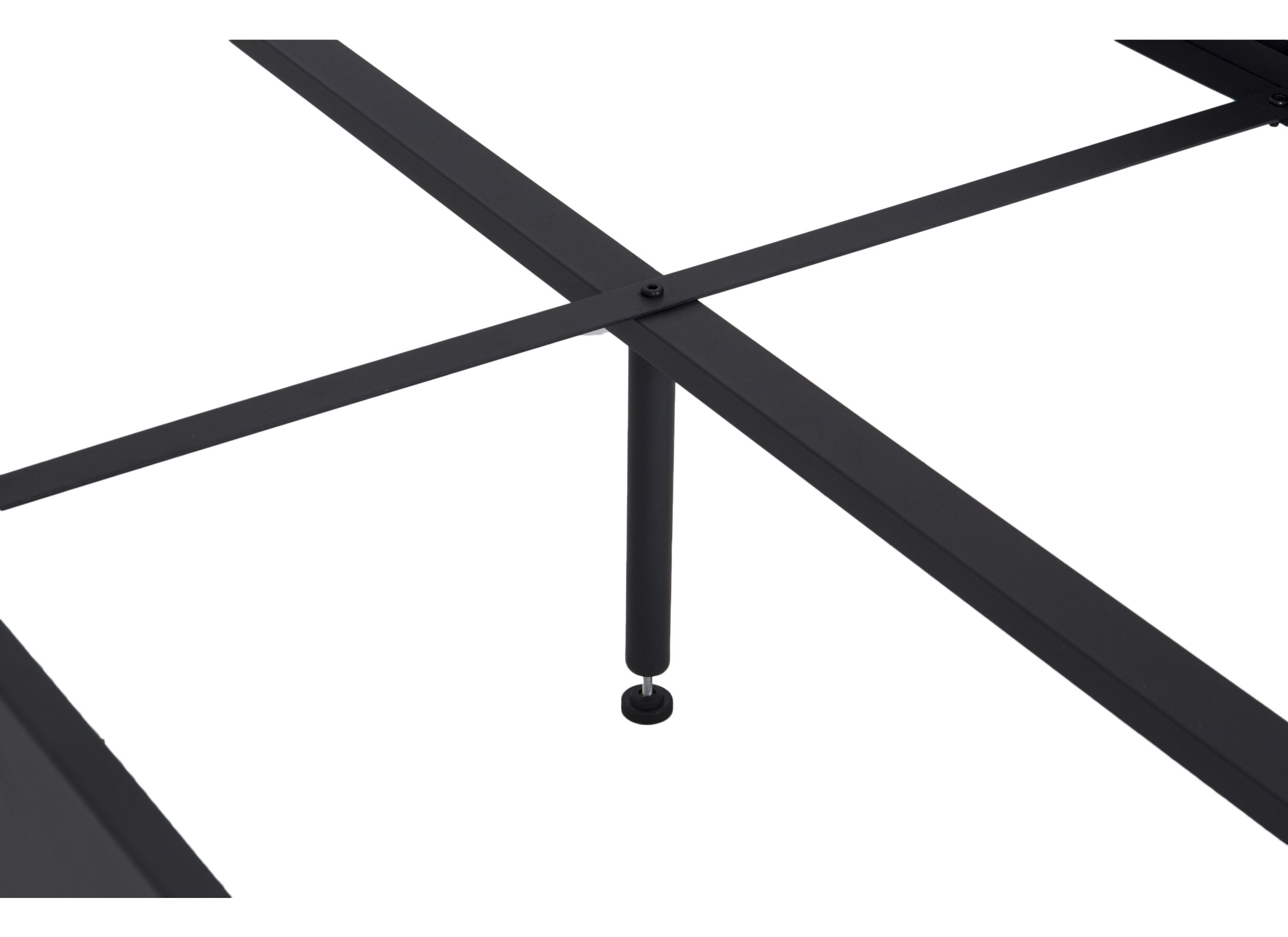 Lit Me 90x200cm - métal - noir