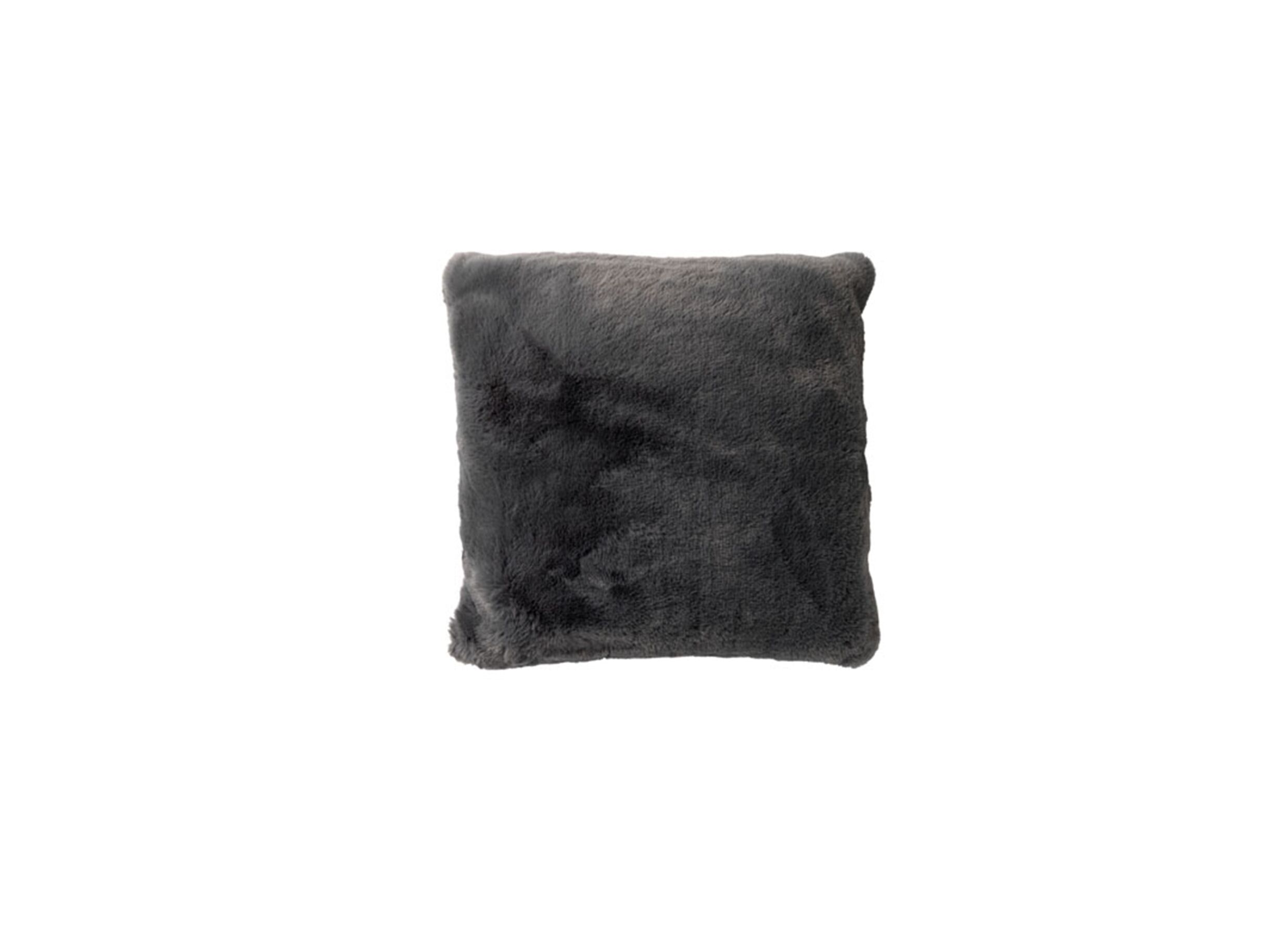Kussen Zaya 45x45cm - stof - charcoal grey