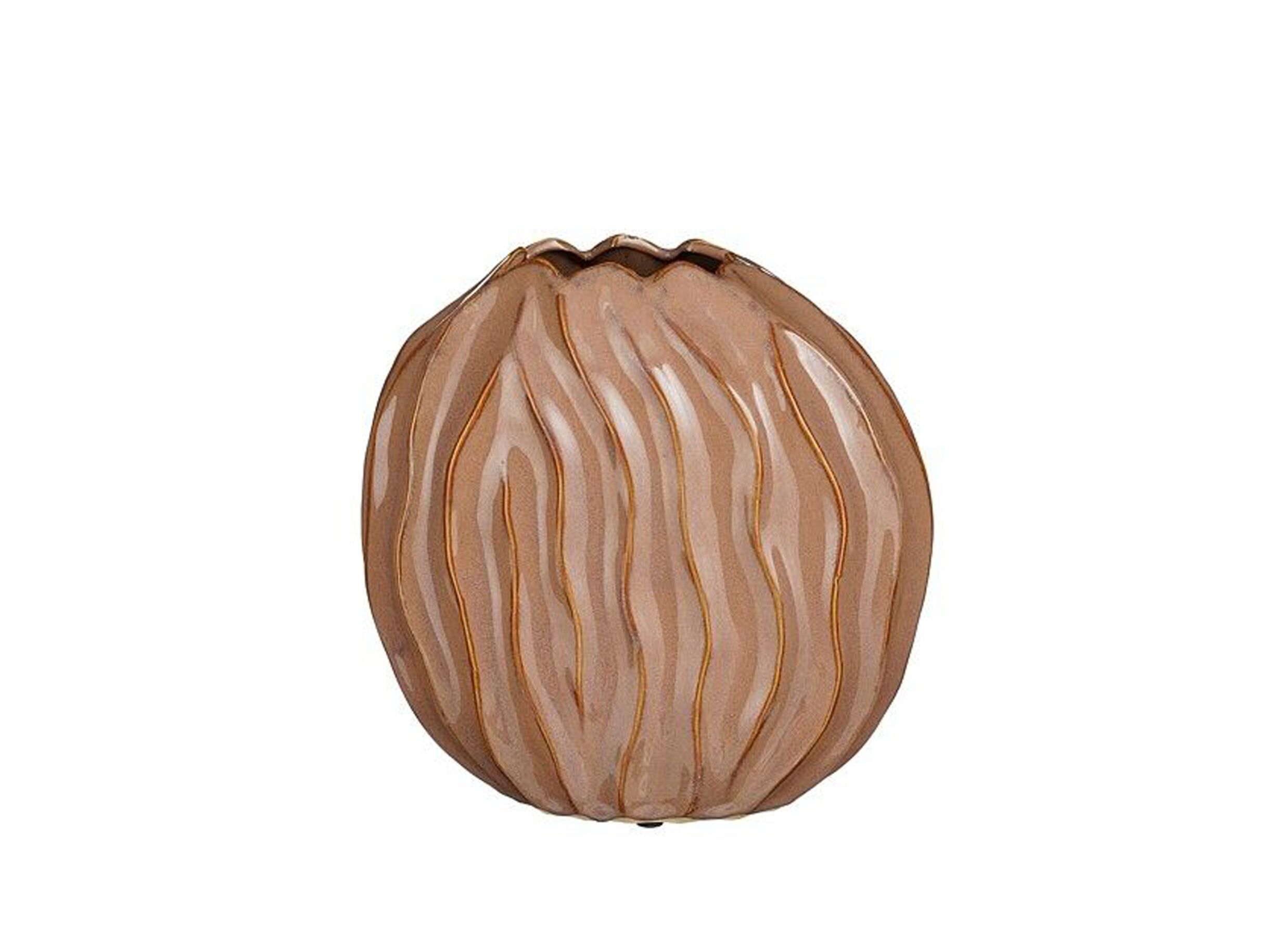 Plus Important - Vase Jovi H27cm - céramique - marron