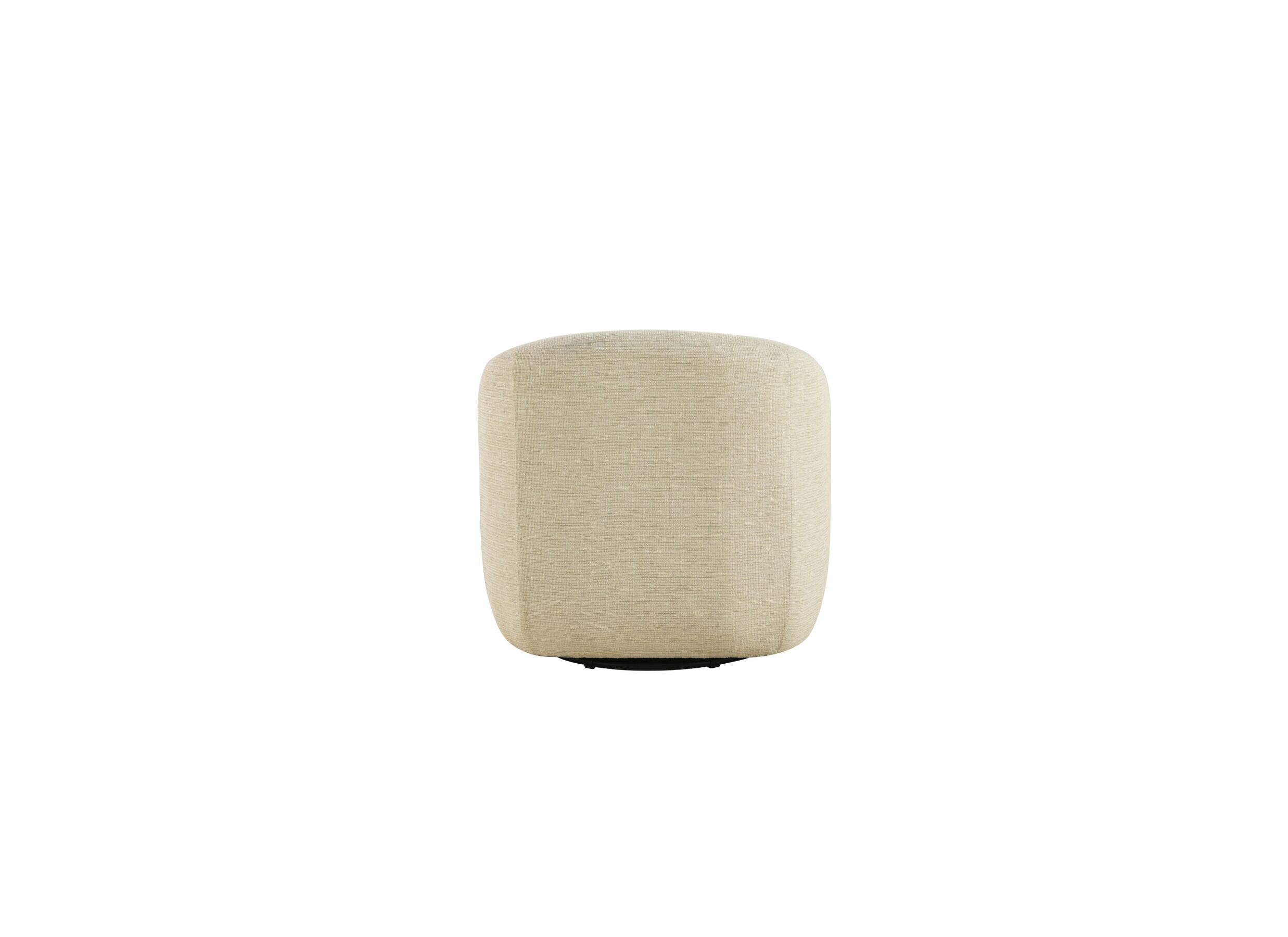 Aperçu - Fauteuil pivotant Dora 80x86x76cm linge - beige