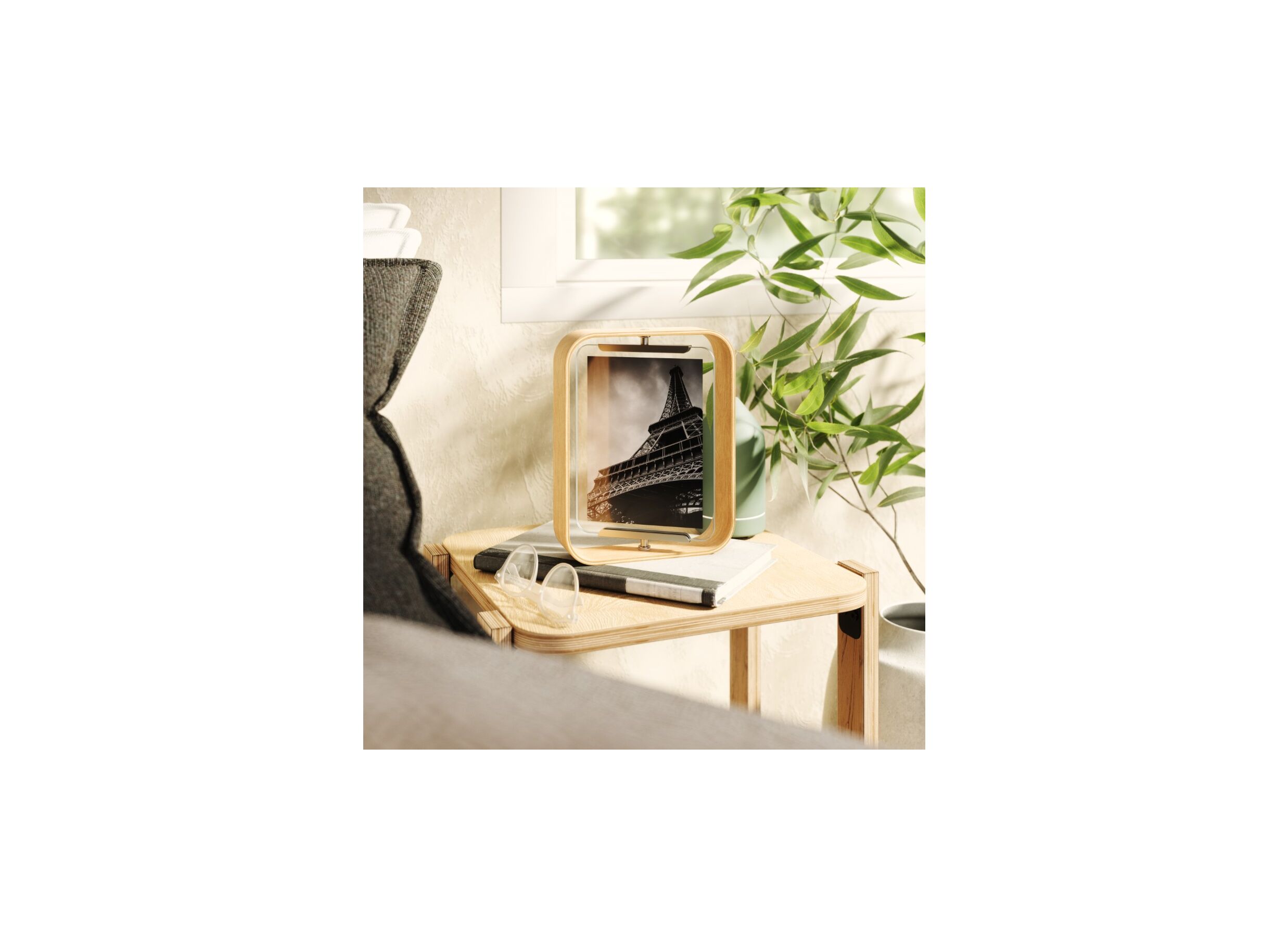 Foto ambiance - Cadre photo Bellwood 18x13cm - hêtre - naturel