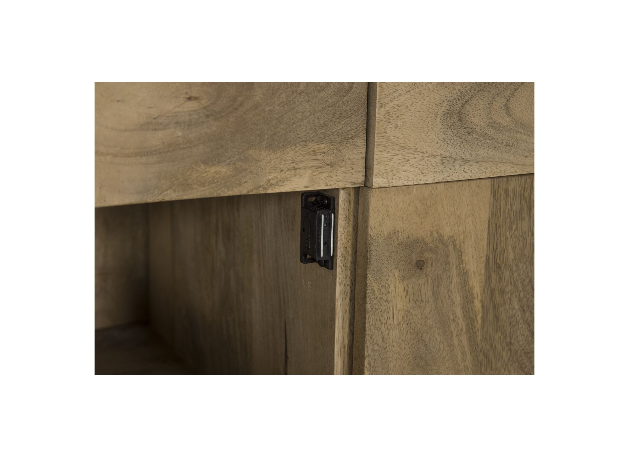 Detail - Buffet Tribe 150cm - manguier massif - naturel