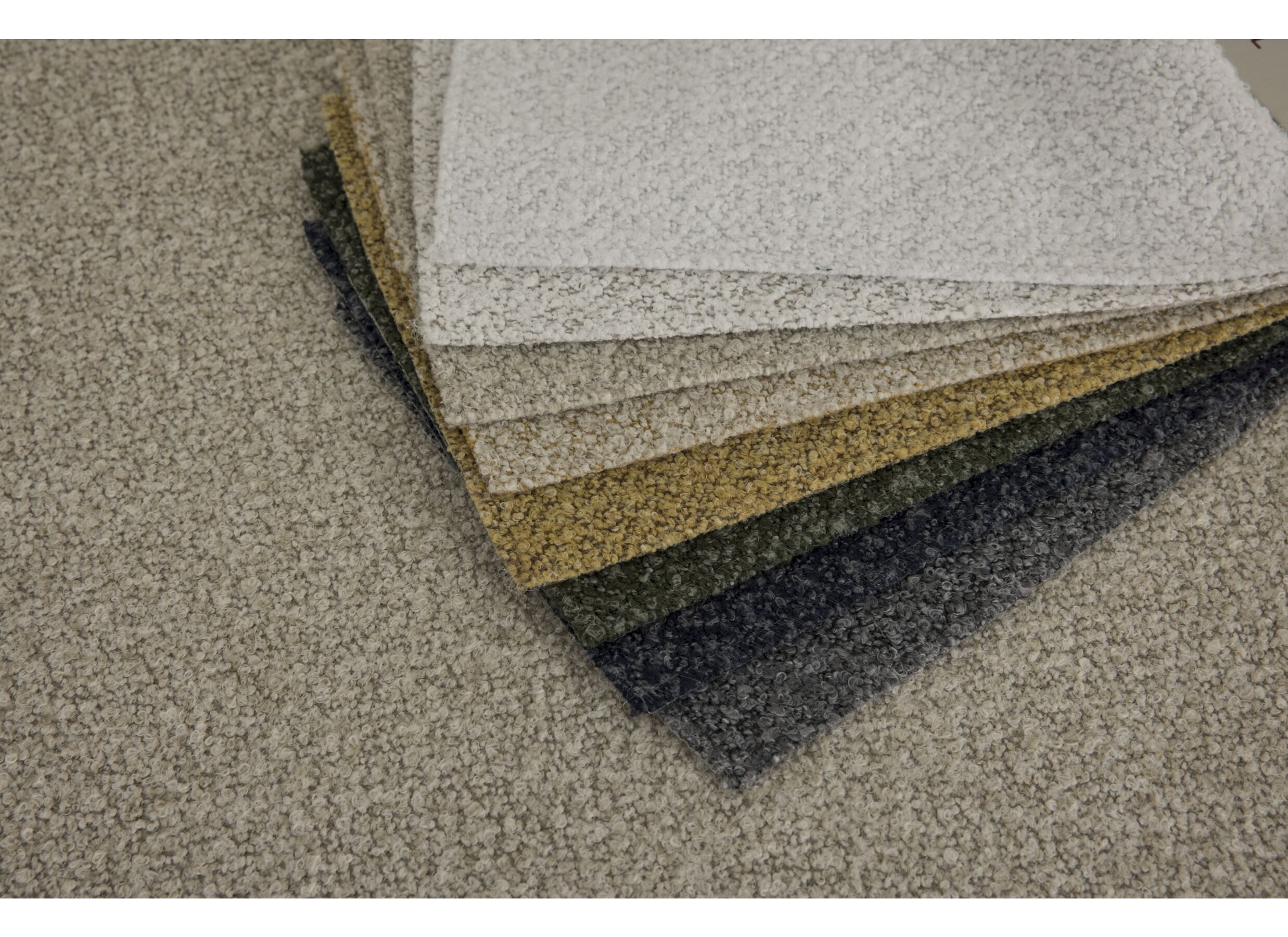 Kleurstaal - Hoeksalon Valley 314x160cm - stof - beige