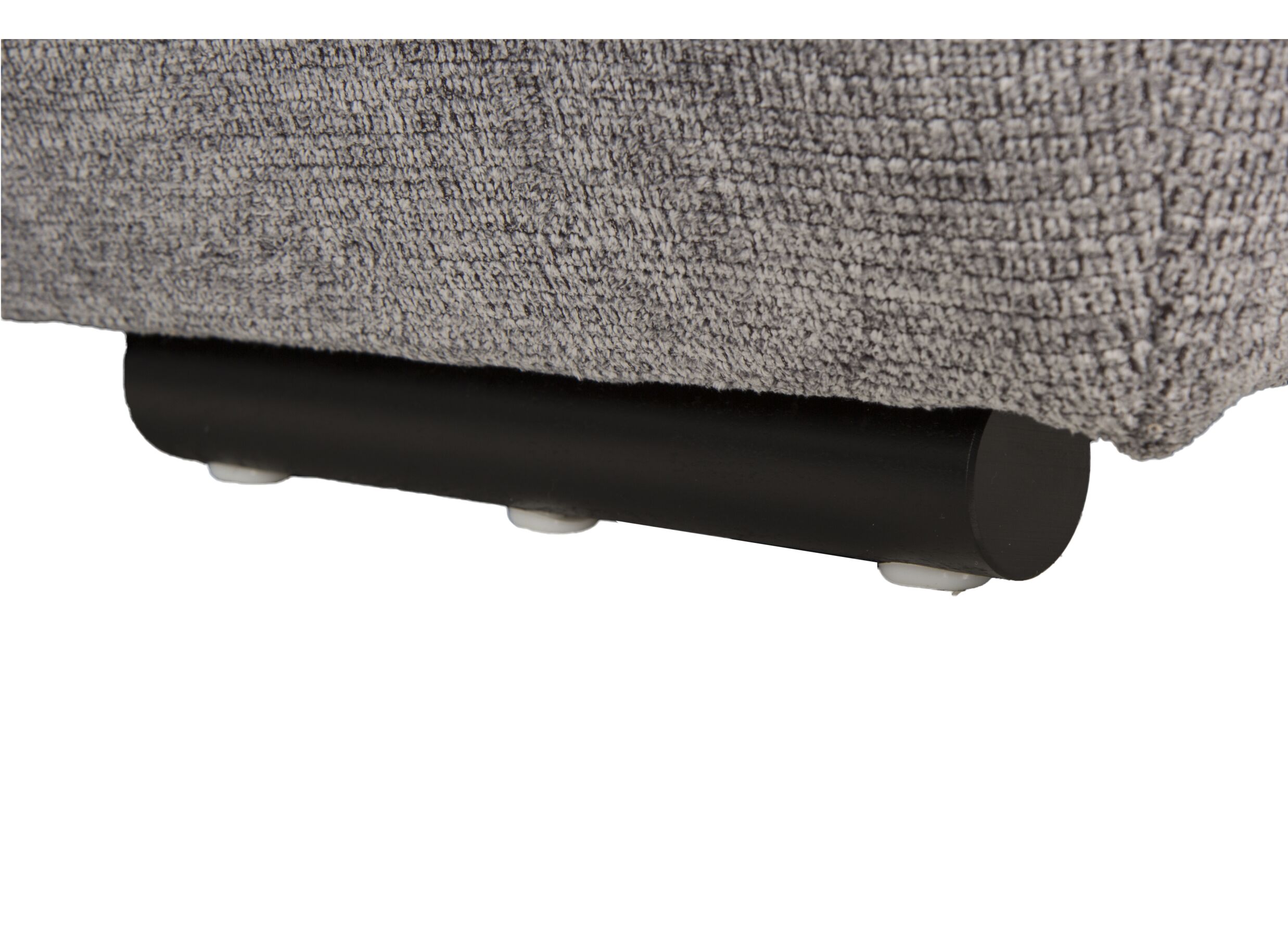 Canapé d'angle Artus 371x260m - tissu - gris
