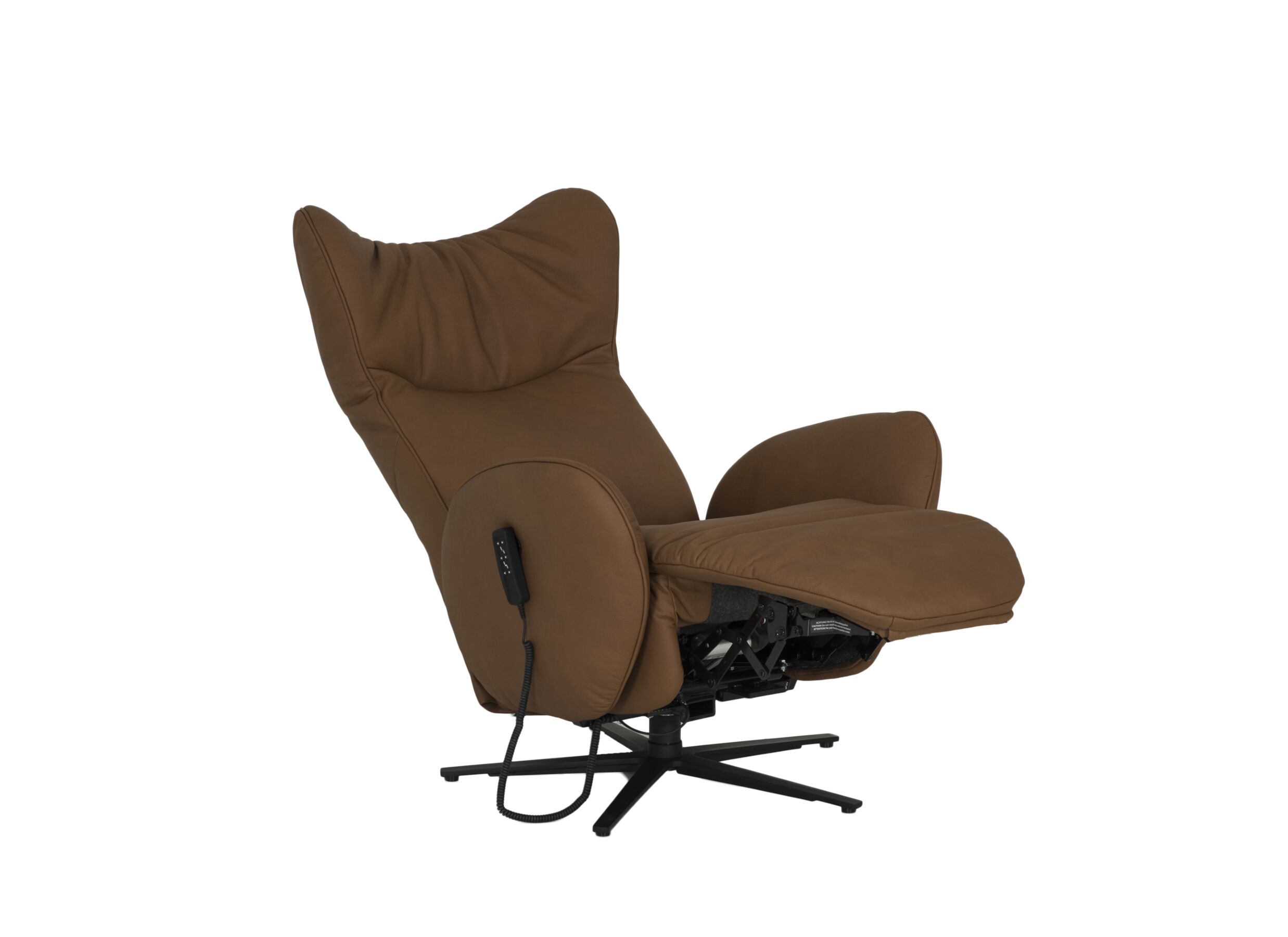 Aperçu - Fauteuil relax 7589.51V électrique - cuir - brun