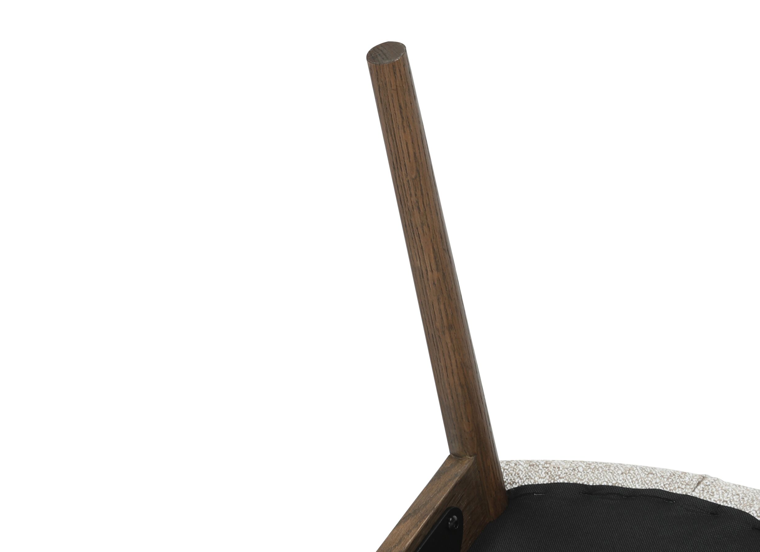 Detailfoto - Stoel Ray 54x50x83cm - stof - beige