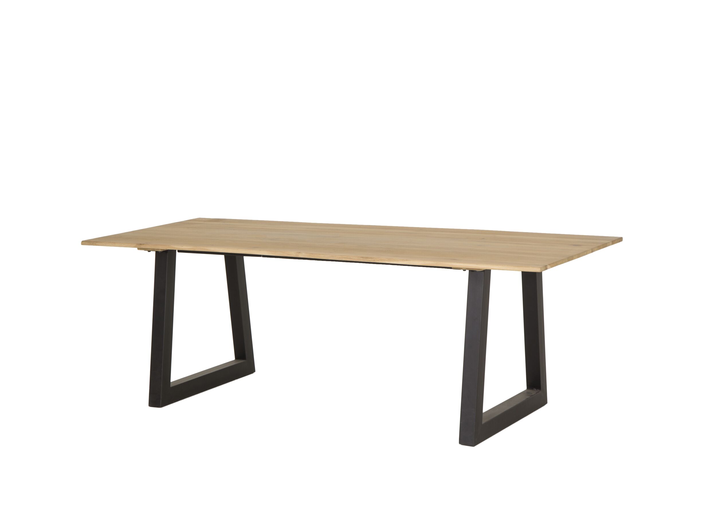 Table tronc d'arbre Sherwood 200x100cm - chêne massif - naturel