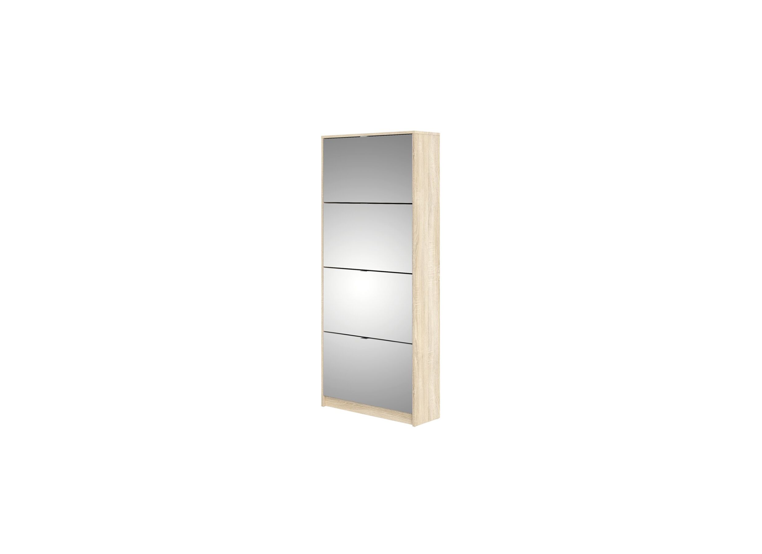 Armoire à chaussures Shoes 71x24x162cm - Armoire à chaussures Shoes 71x24x162cm - décor - chêne