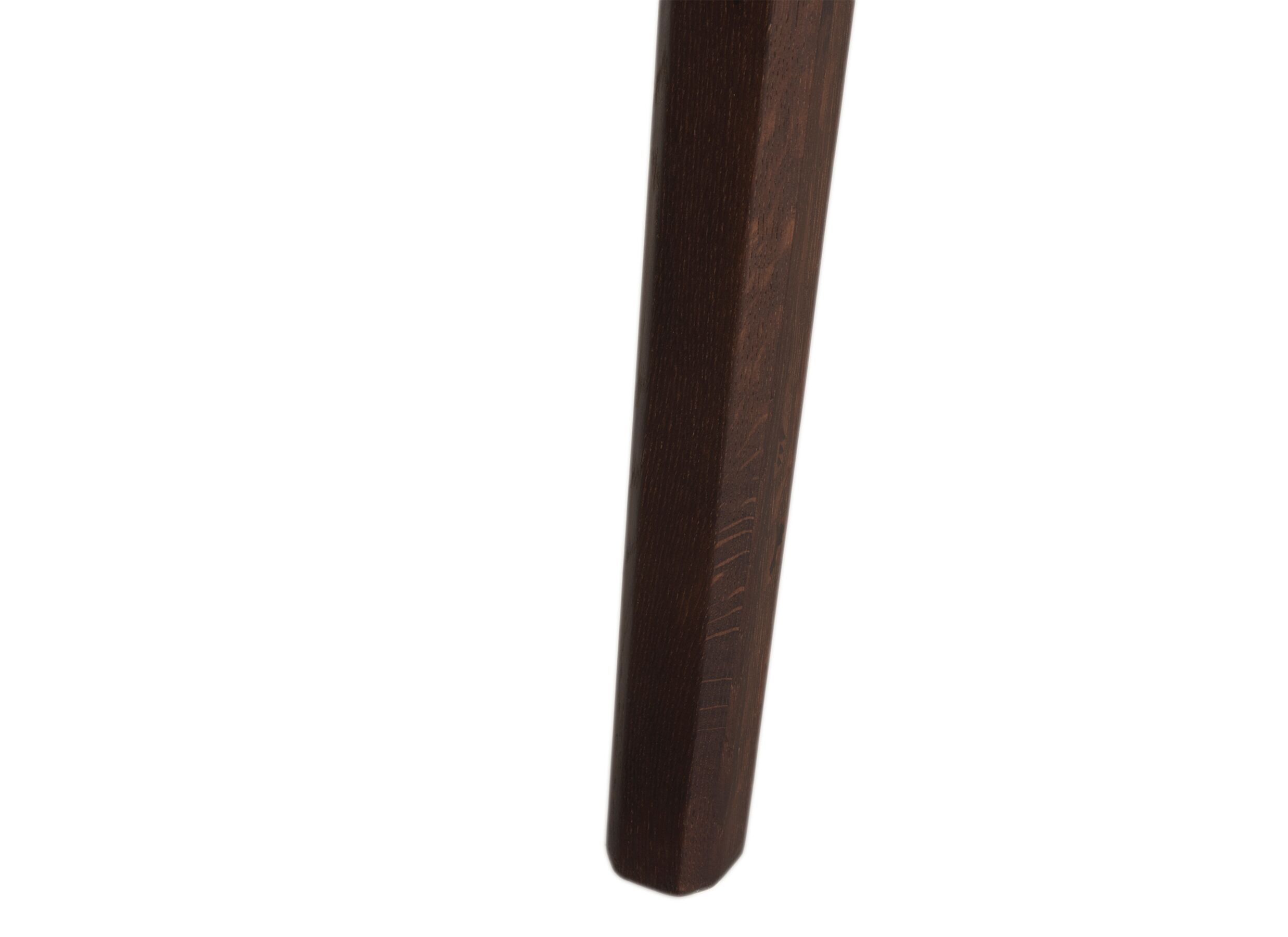 Detailfoto - Tafel Rollo 260x110cm - eik massief - donkerbruin