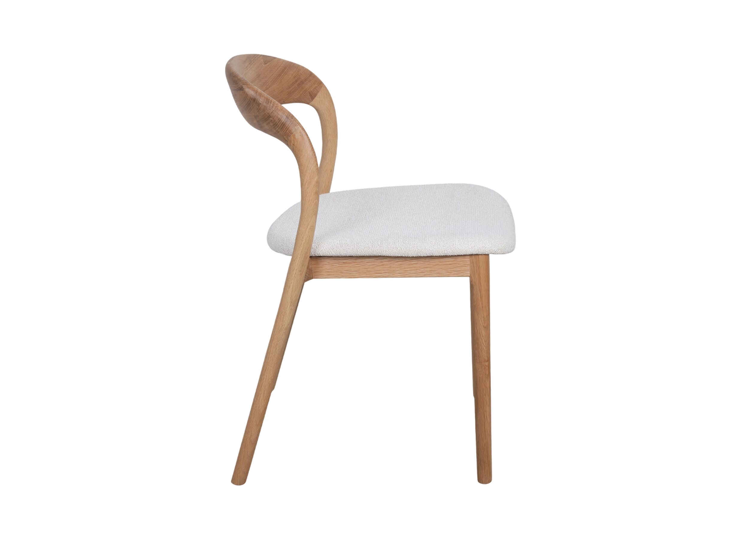 Overzichtsfoto - Stoel Pedro 49,5x57x77,5cm - eik massief - white oak