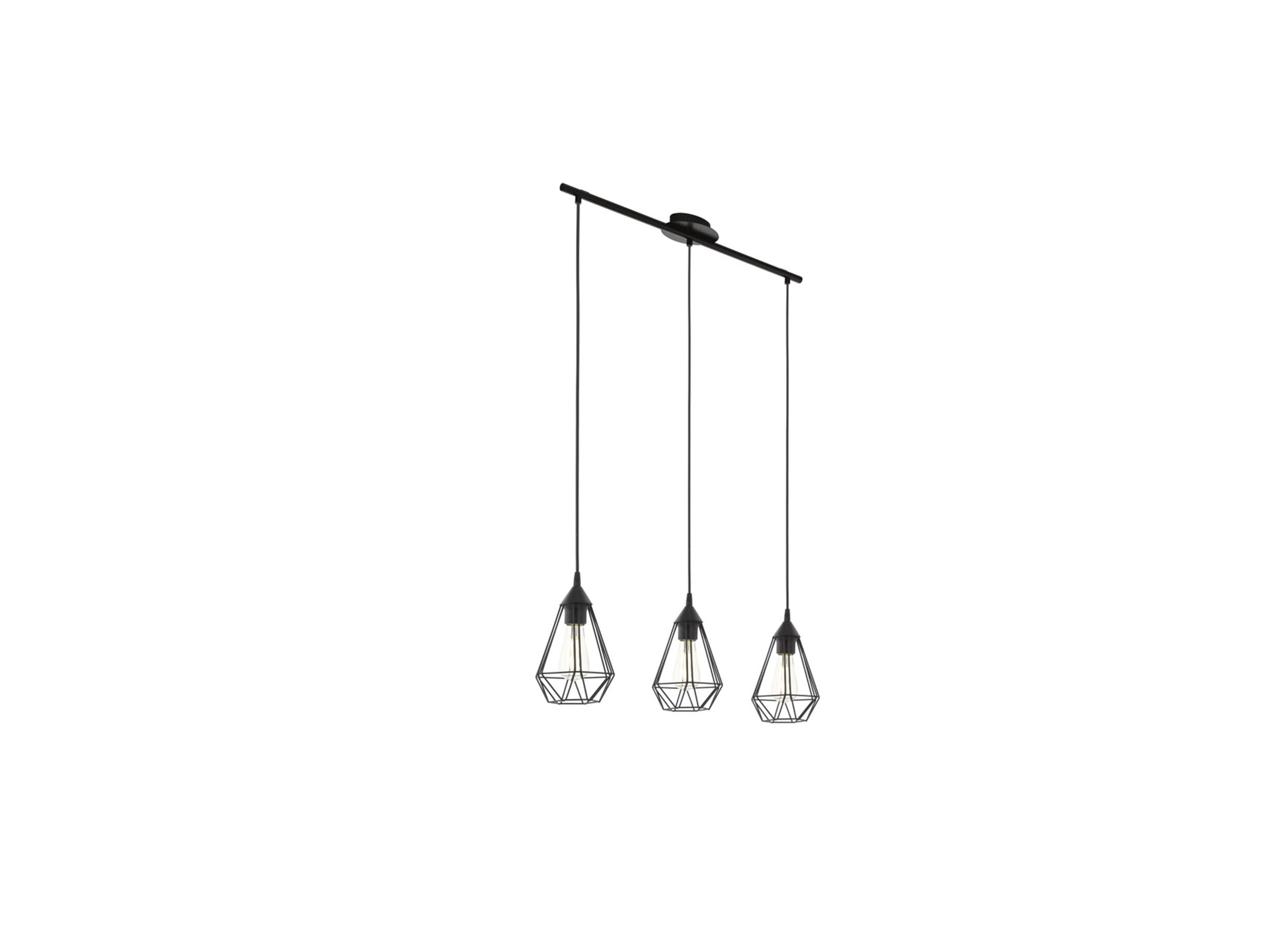 Suspension Tarbes 79x17 - Suspension Tarbes 79x17,5cm 3x60W E27