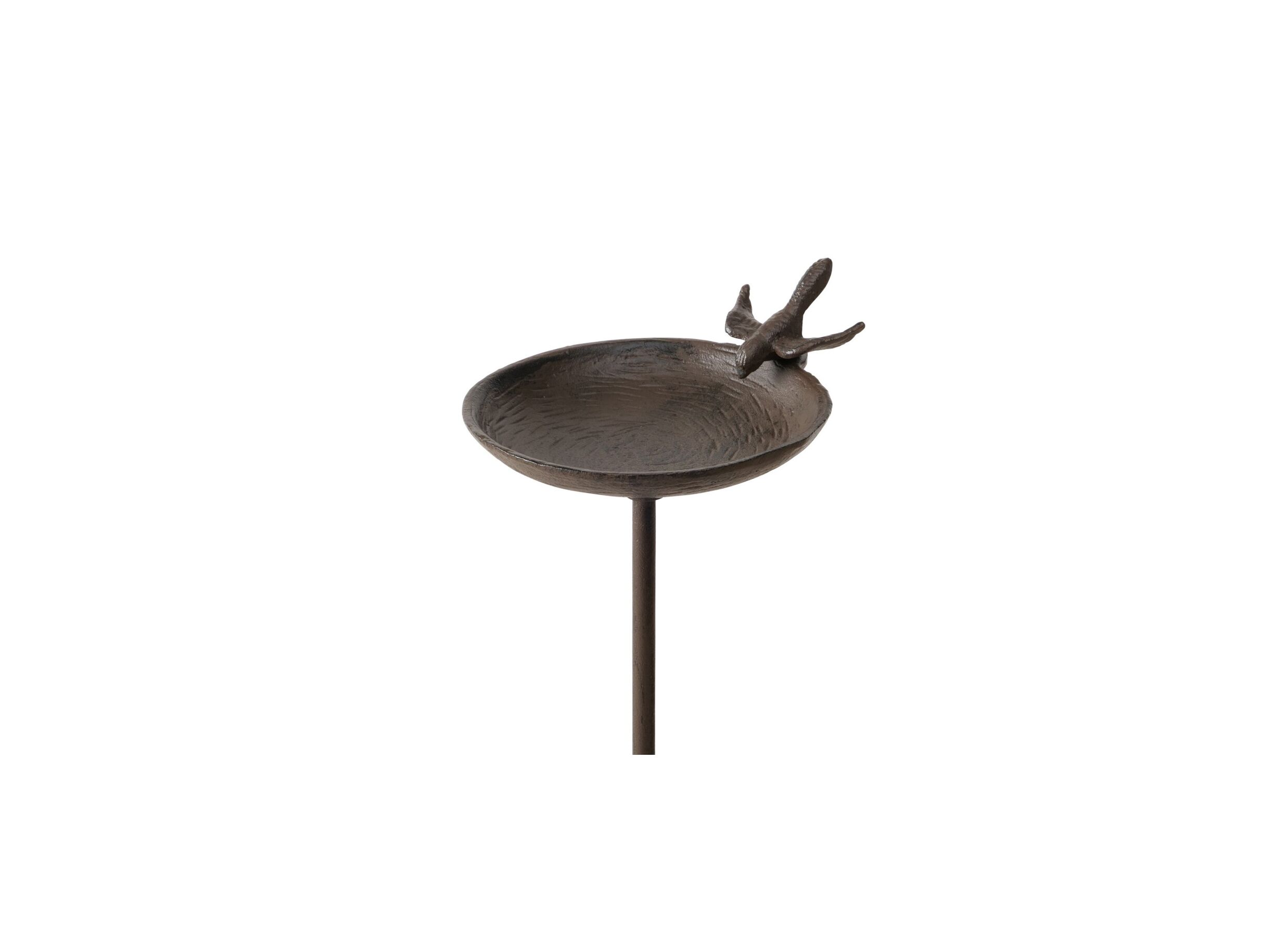 Vogelbad Marilly H89cm - gietijzer - bruin - Vogelbad Marilly H89cm - gietijzer - bruin