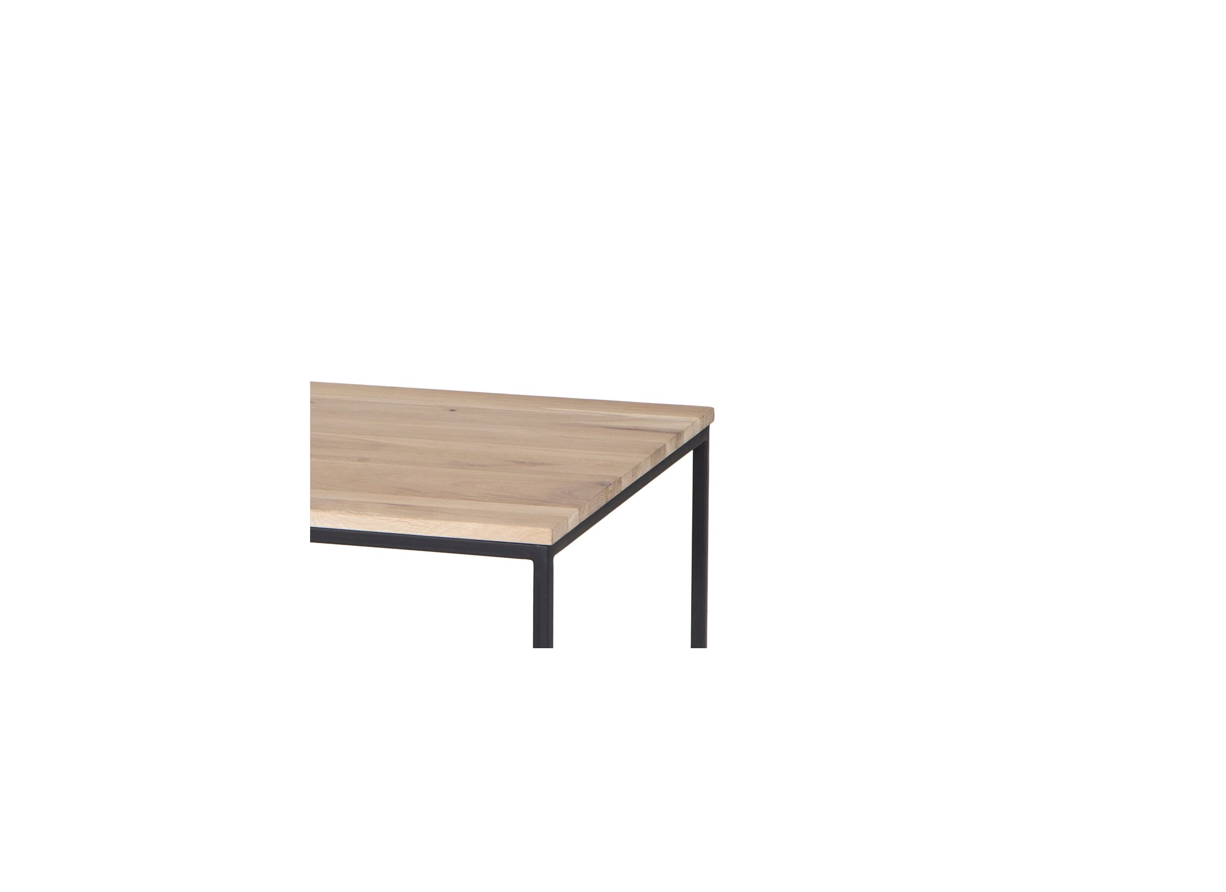 Table basse Fetich 100x100cm - chêne massif - naturel