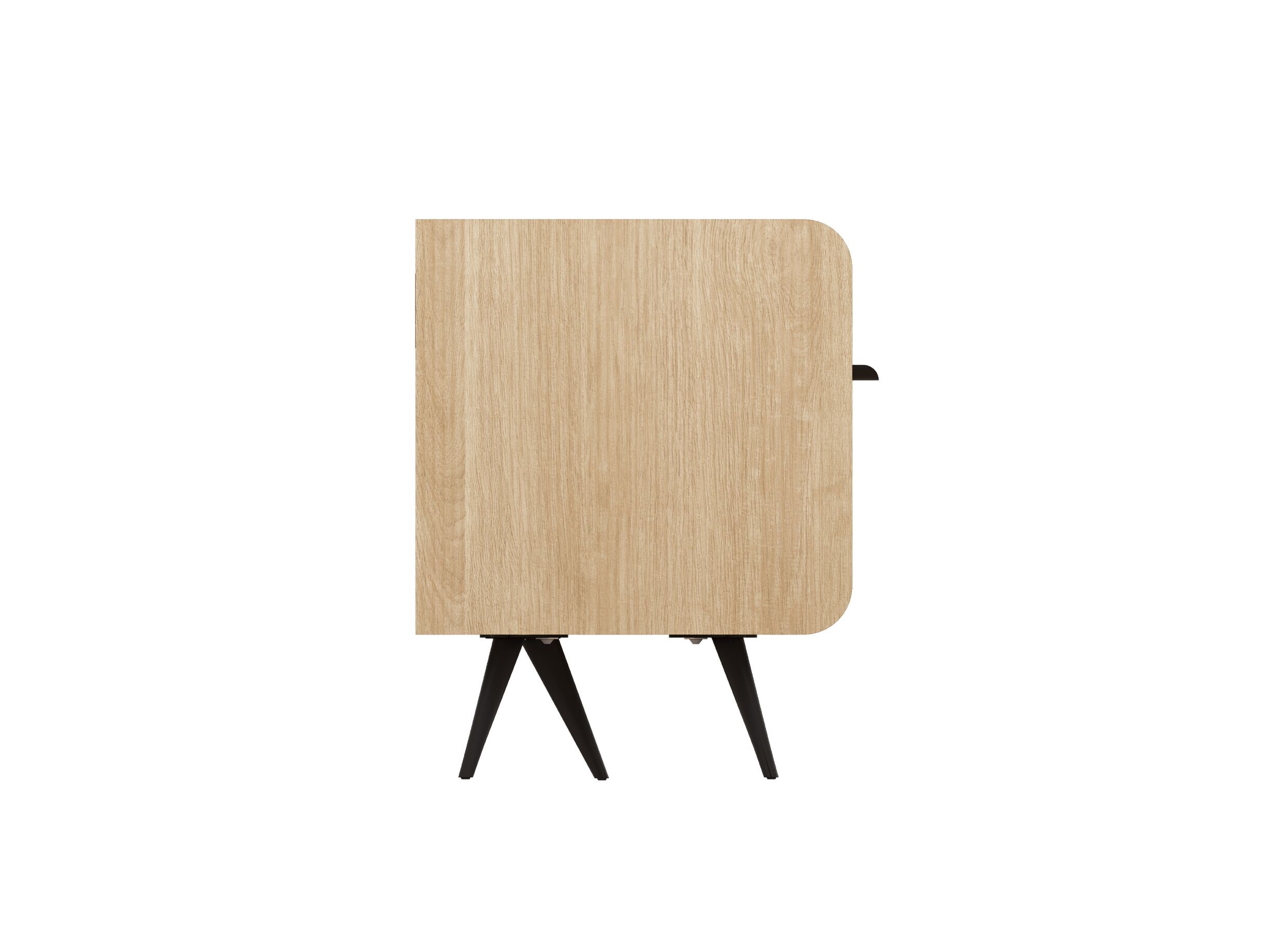 Aperçu - Meuble TV Piazza 236cm - décor - brushed sand oak nature
