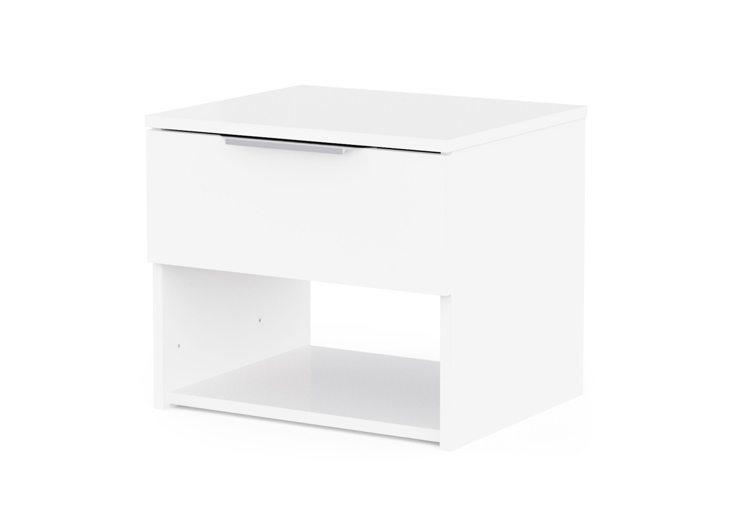 Overzichtsfoto - Nachtkastje Michigan 44x37x38cm - decor - wit