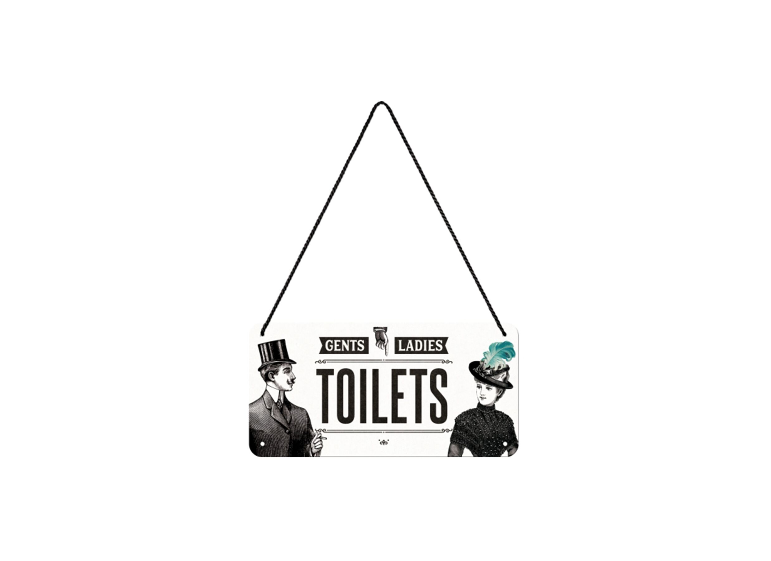 Plaque 10x20cm Toilets - Plaque 10x20cm Toilets