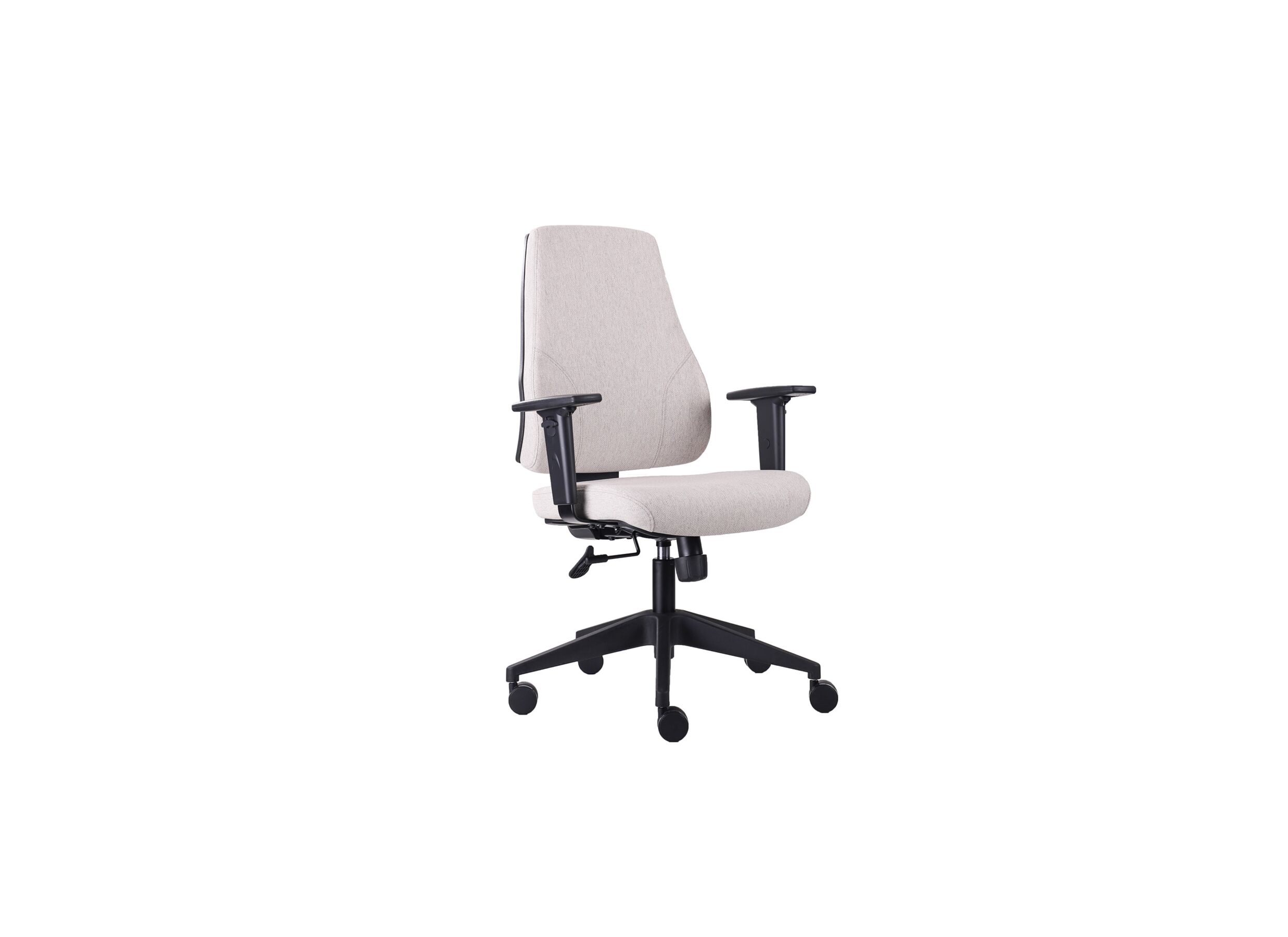 Bureaustoel Rubino 63x67 - Chaise de bureau Rubino 63x67,5x102cm - tissu - beige