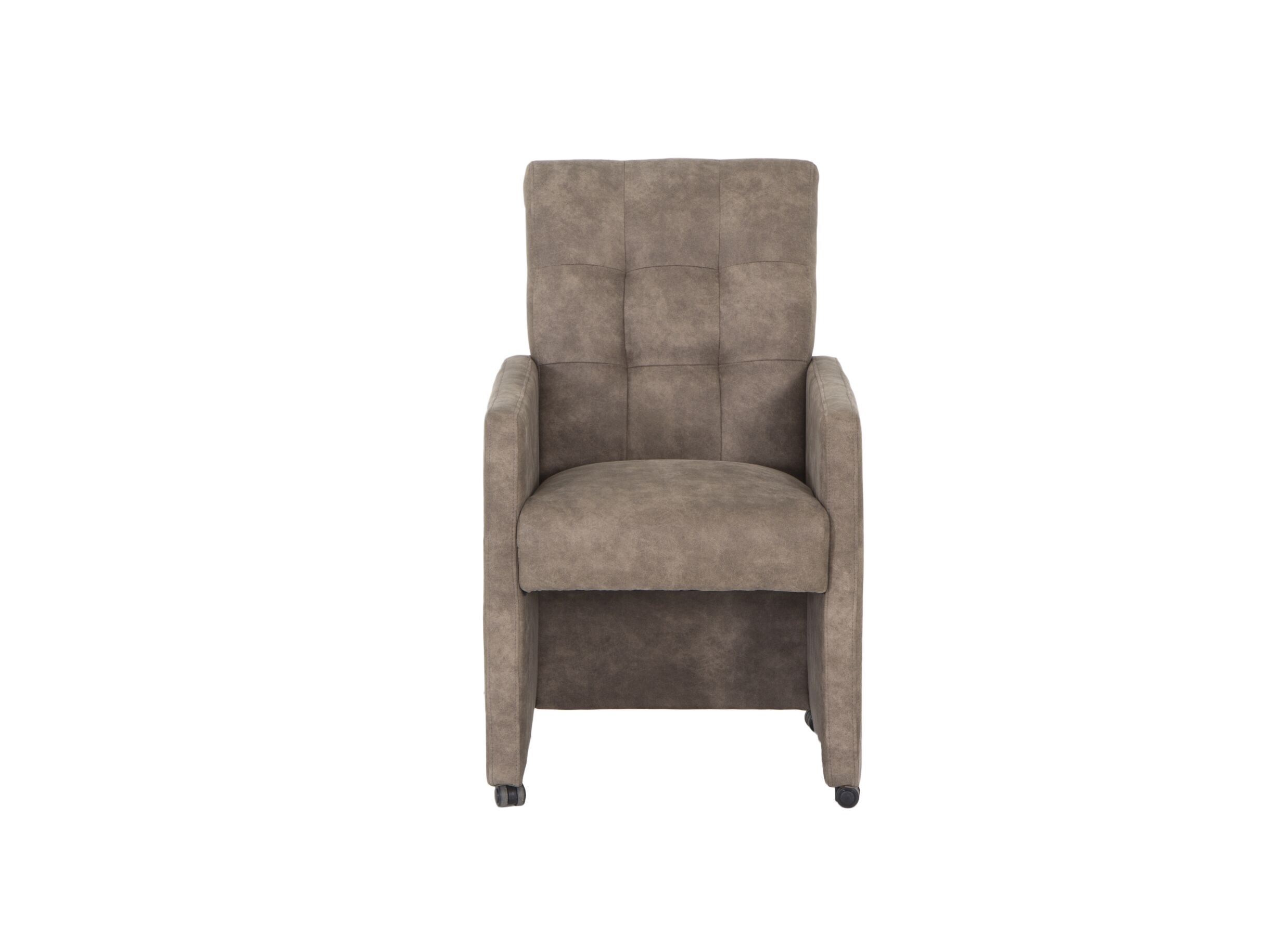 Stoel Bilbao 59x57x97cm - stof - mocca preston