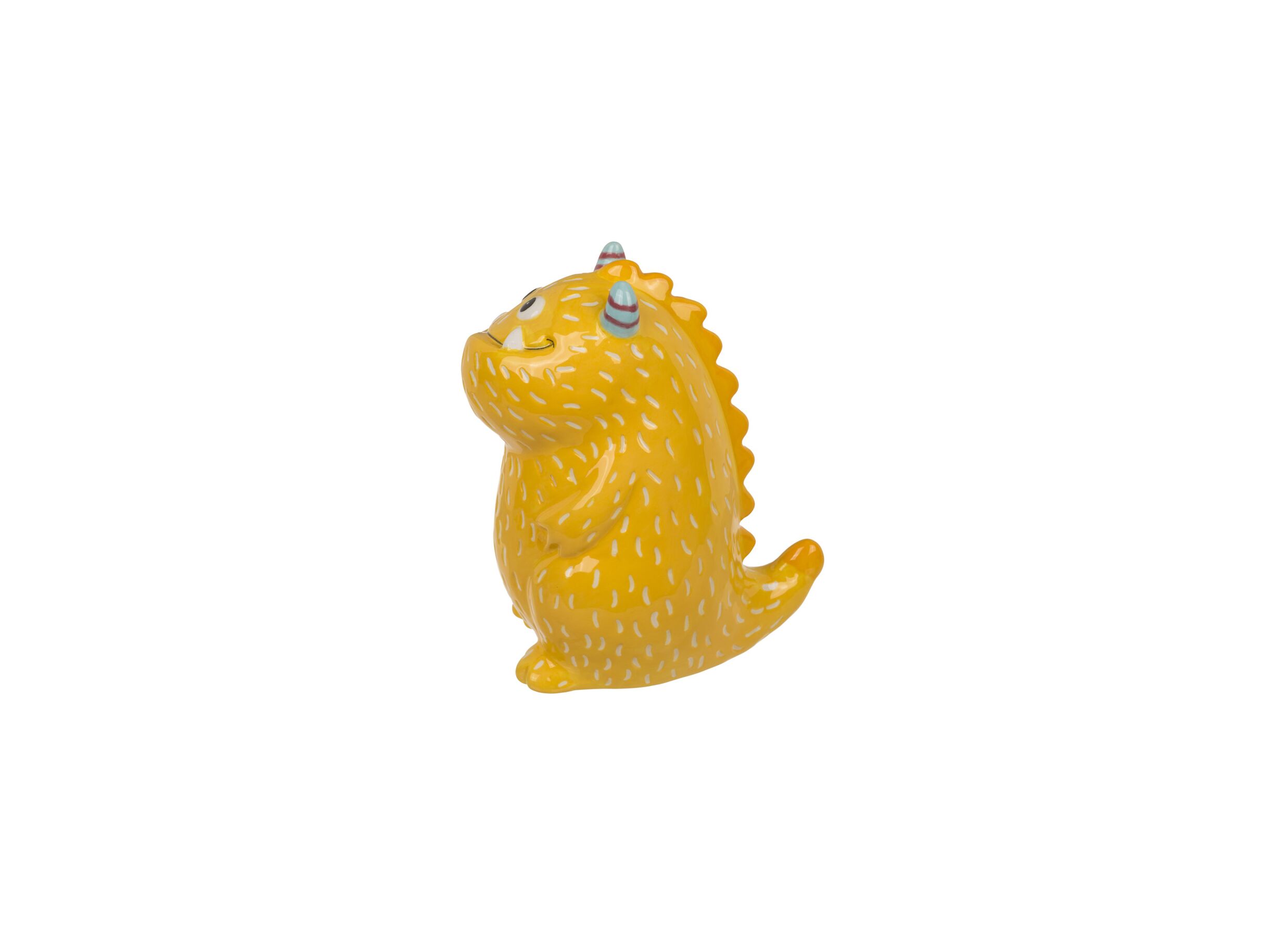 Aperçu - Tirelire Yellow Monster H15cm - céramique - jaune