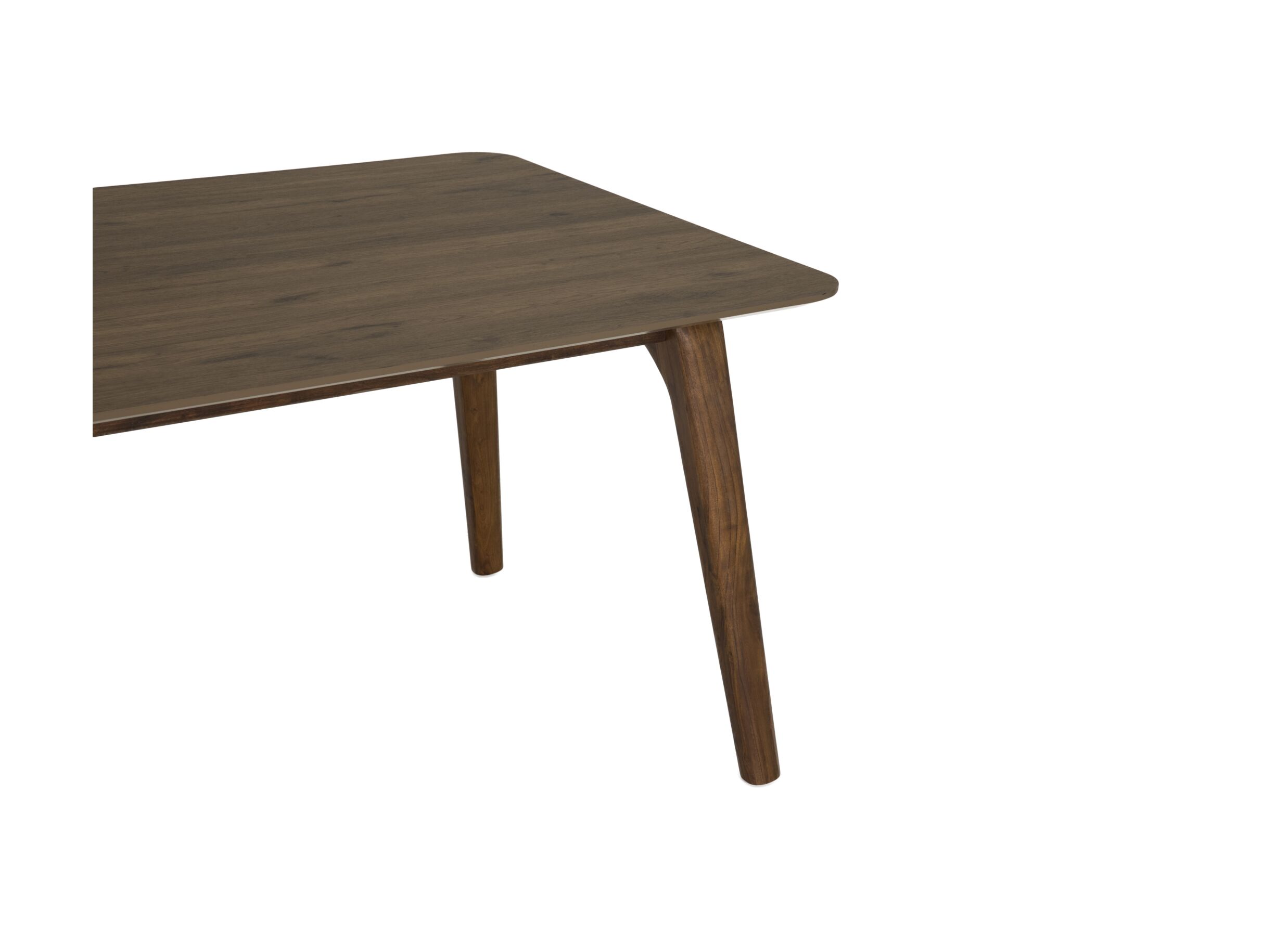 Detail - Table Archipelago 200x105cm - HPL & acacia massif - naturel