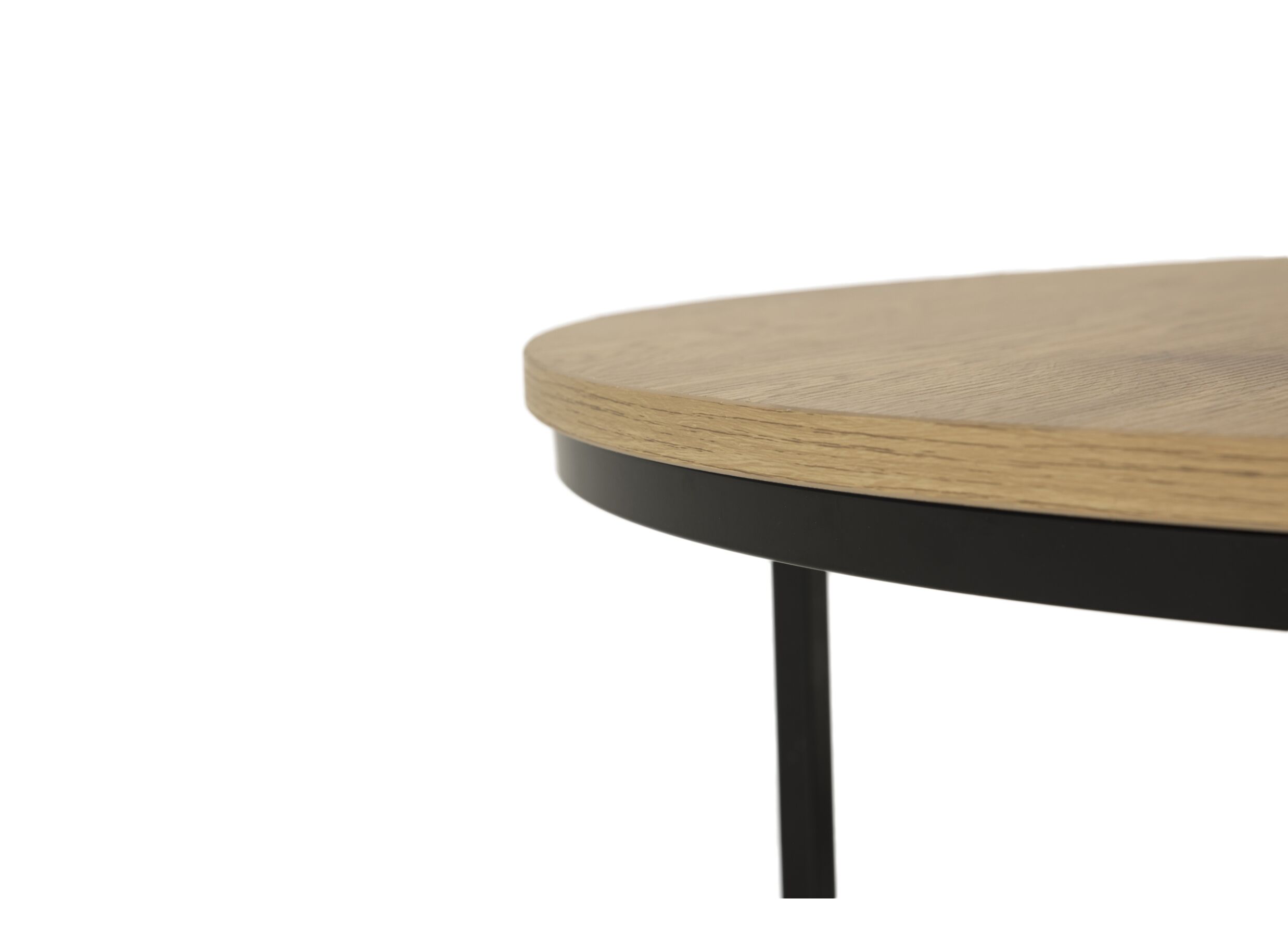 Detail - Table basse Sunrise lot de 2- MDF mélamine - chêne