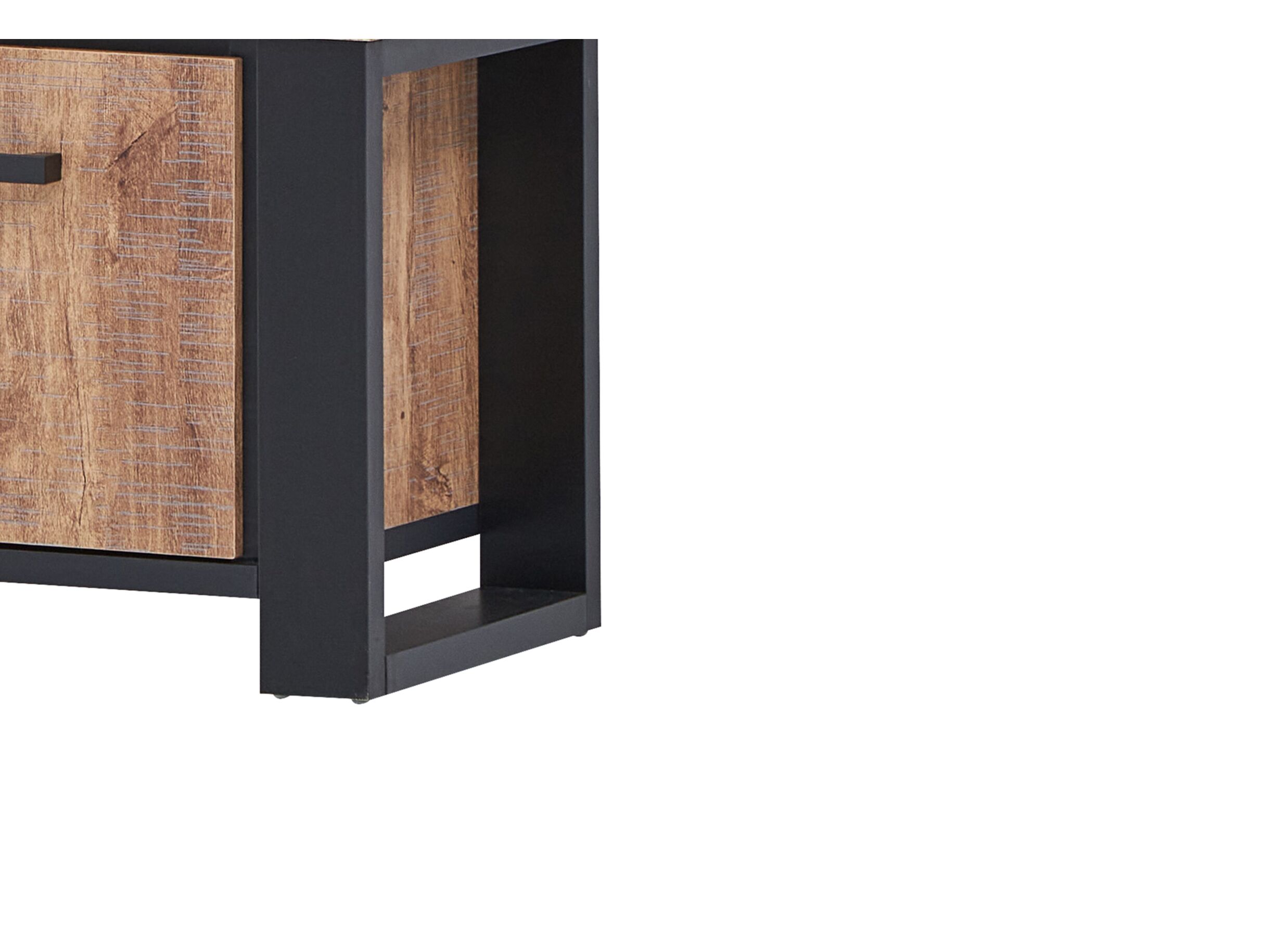 Tv-meubel Estrella 160cm - meubelplaat - industrial oak