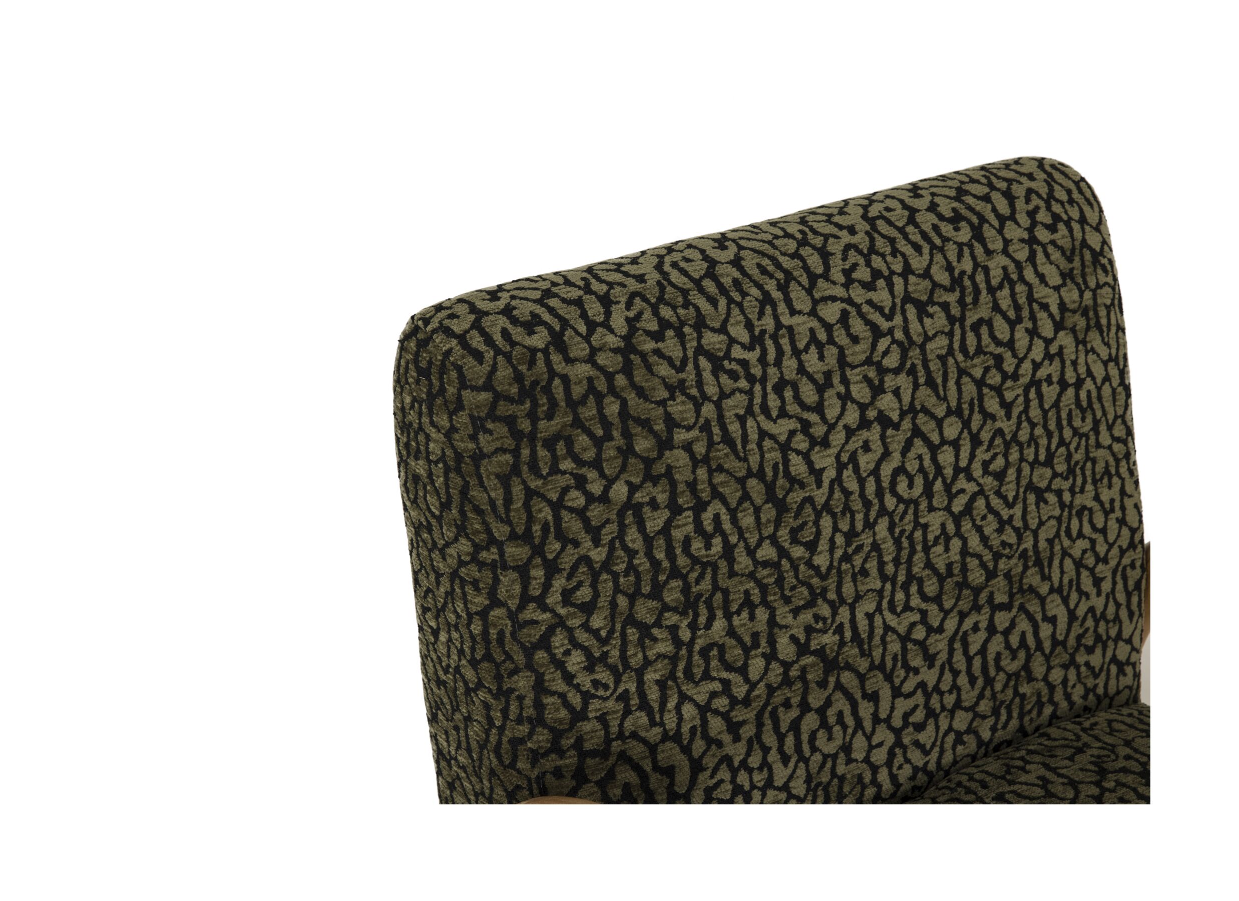 Detailfoto - Fauteuil Boogie 66,7x77x78,5cm - polyestervezel - groen