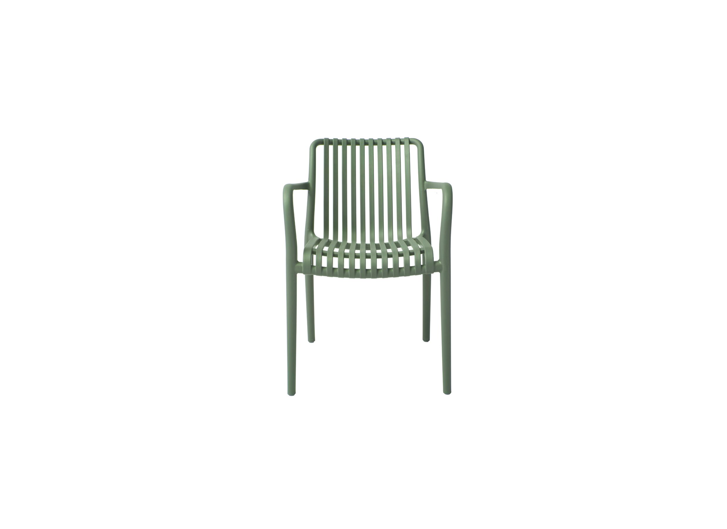 Aperçu - Chaise de jardin Muse 57x55x81,5cm - polypropylène - vert