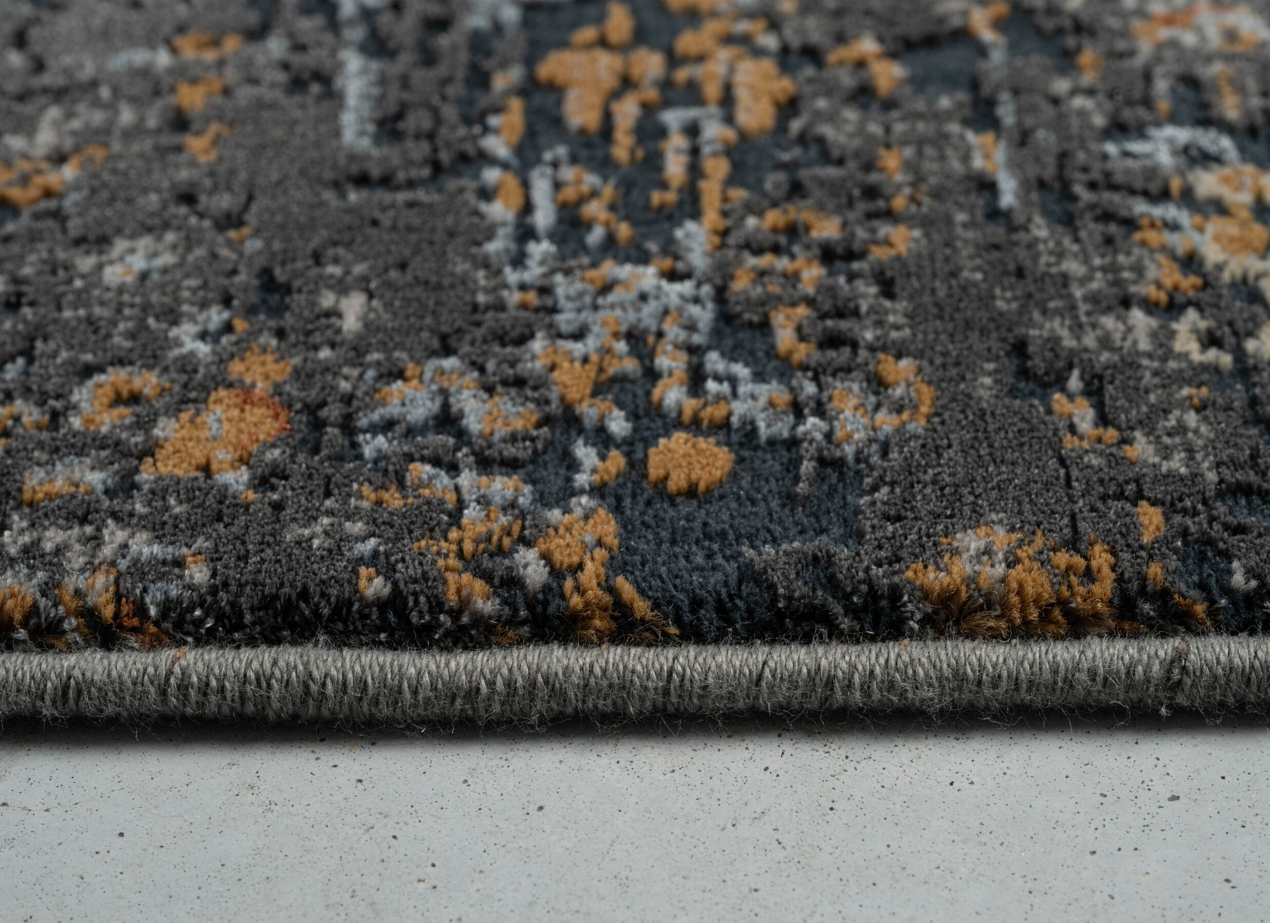Detailfoto - Tapijt Caucus 133x195cm - polyester - multicolor