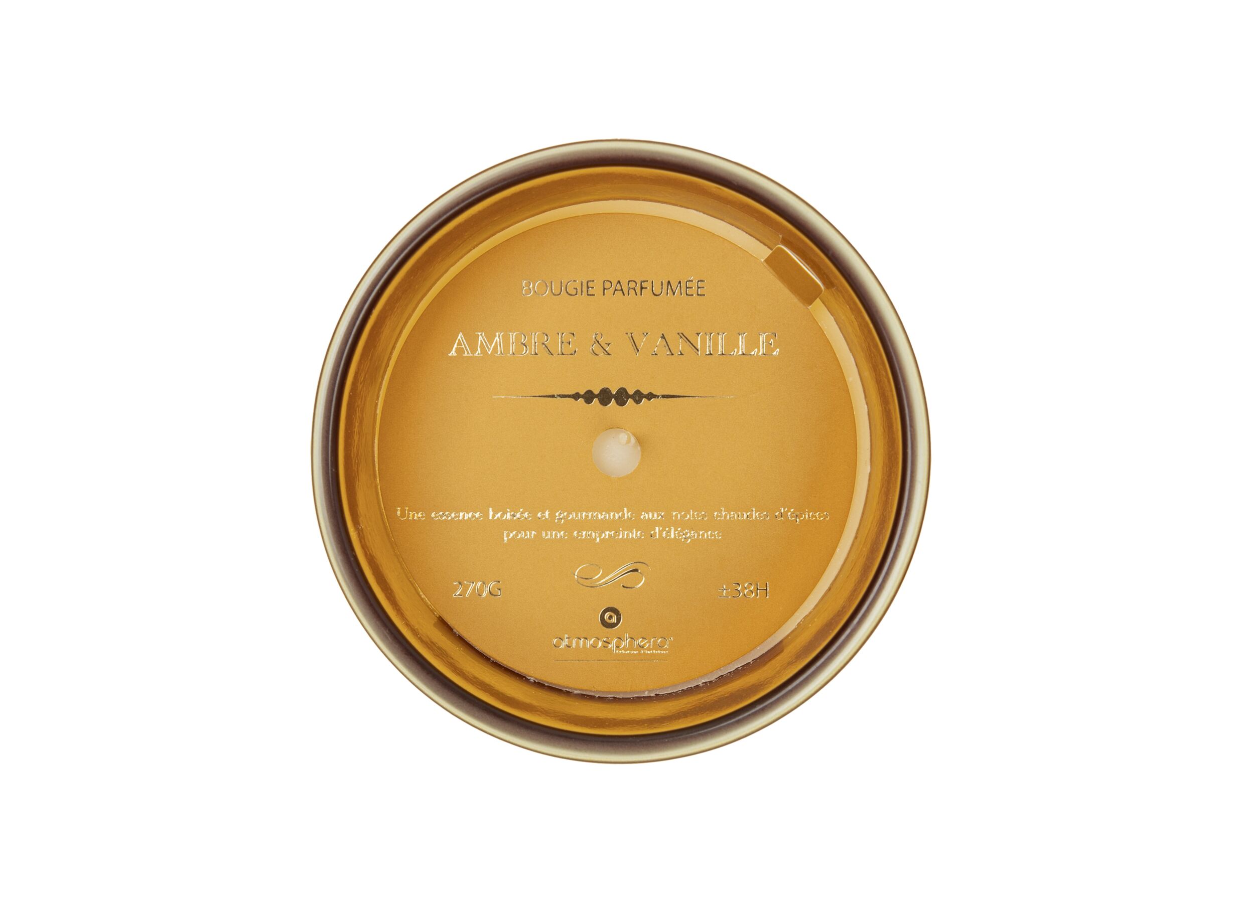 Detailfoto - Geurkaars Alma H12,4cm - amber